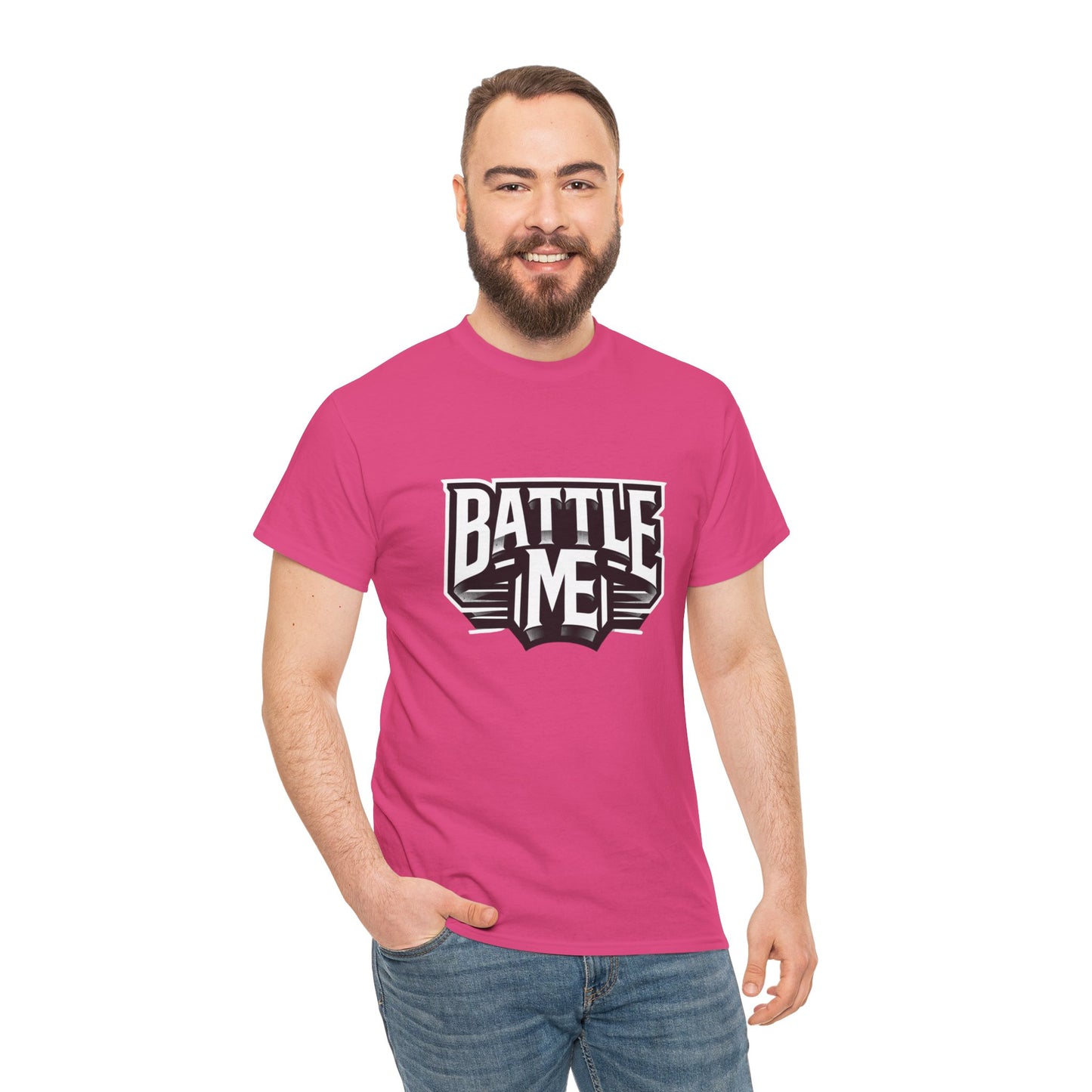 Heavy Cotton Tshirt Unisex for Battle on Live