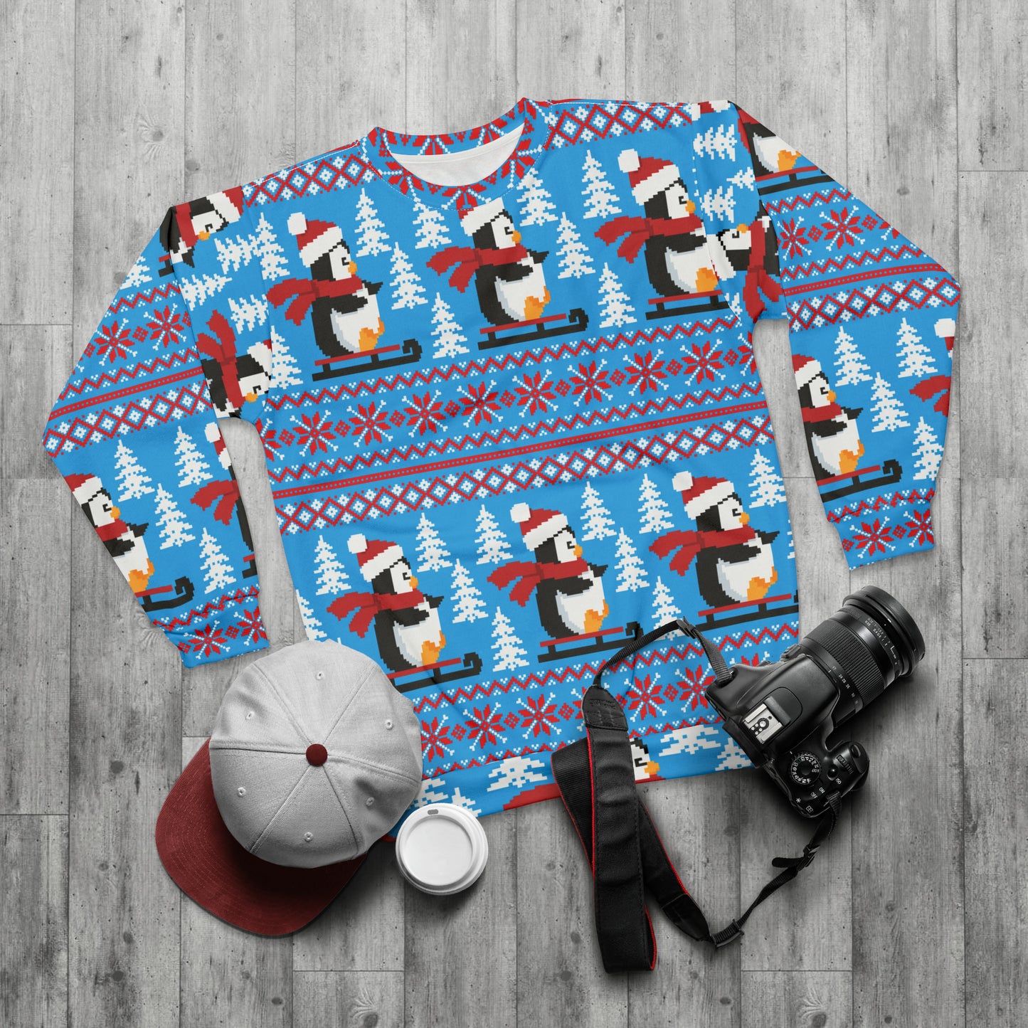 Christmas Ugly Sweater All Over Print Unisex Sweatshirt 5