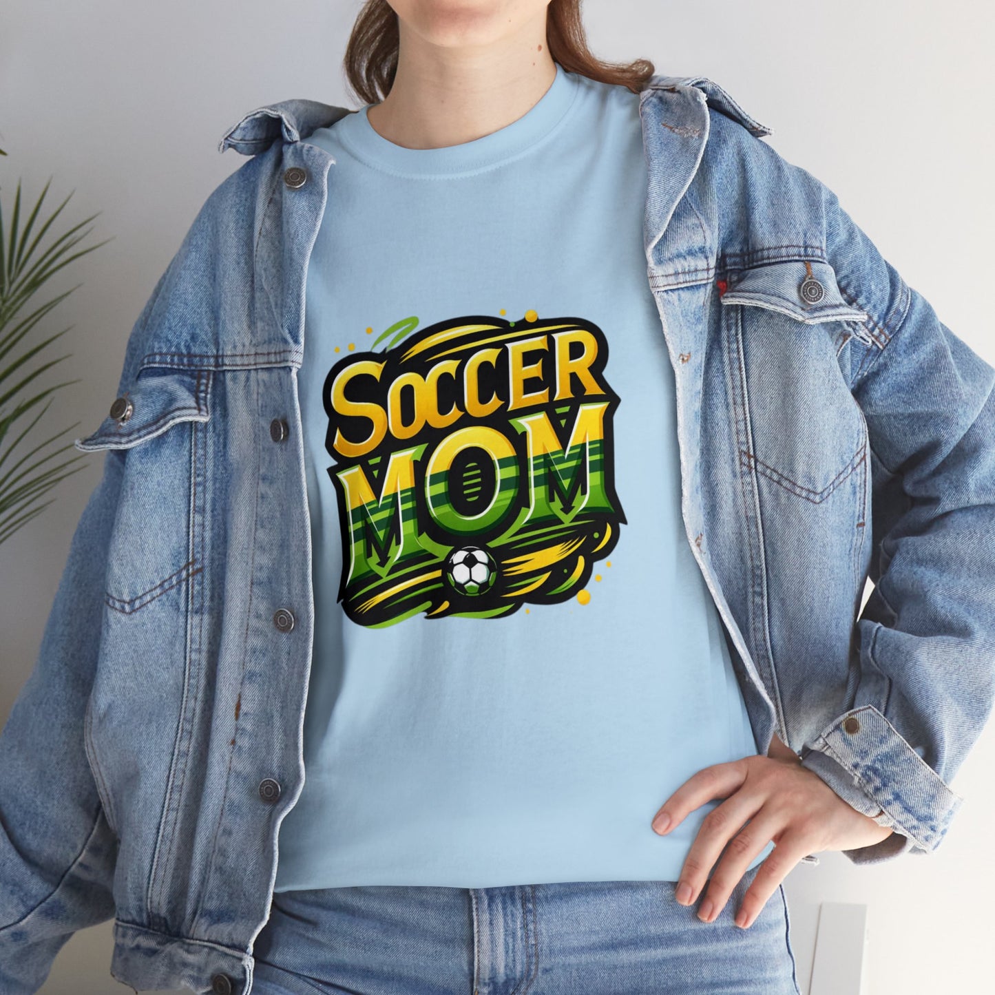 Soccer Mom Unisex Heavy Cotton Tee