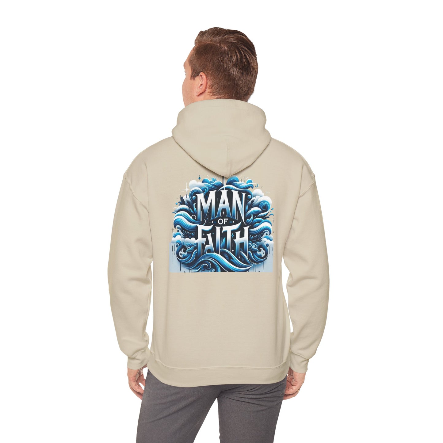 Unisex Heavy Blend™ Hooded Sweatshirt Man of Faith