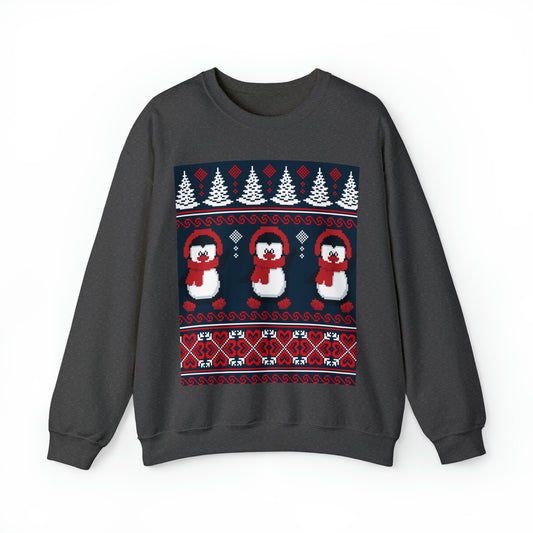 Unisex Heavy Blend™ Crewneck Christmas Ugly Sweatshirt16