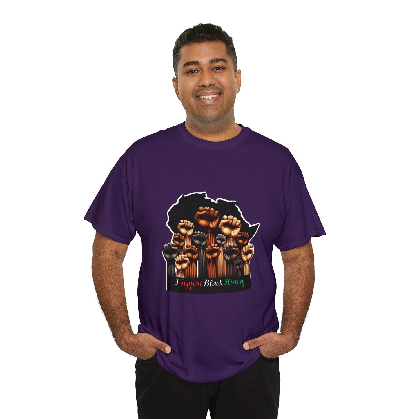 Black History Month I Support Black History Tees