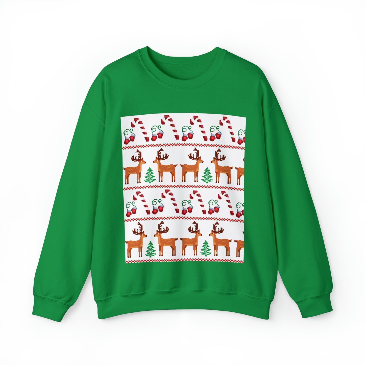 Unisex Heavy Blend™ Crewneck Christmas Ugly Sweatshirt24