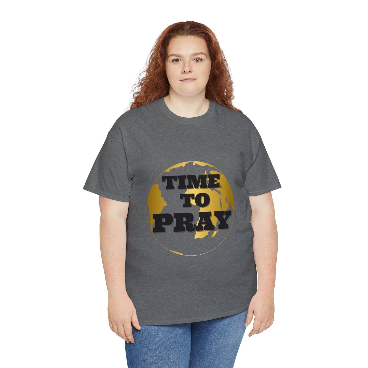 Unisex Heavy Cotton Tee Time to Pray Tee