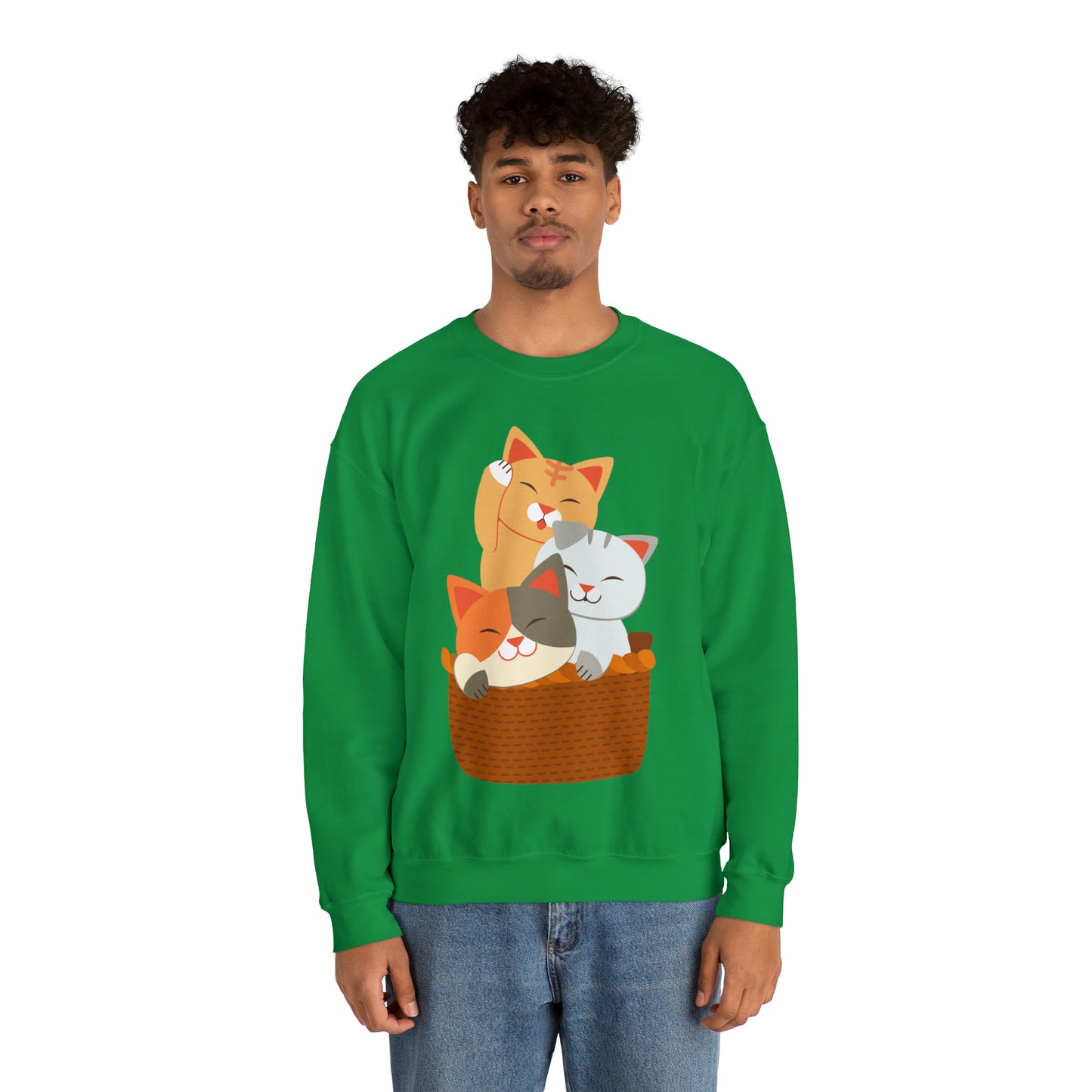 Unisex Heavy Blend™ Crewneck Christmas Ugly Sweatshirt7