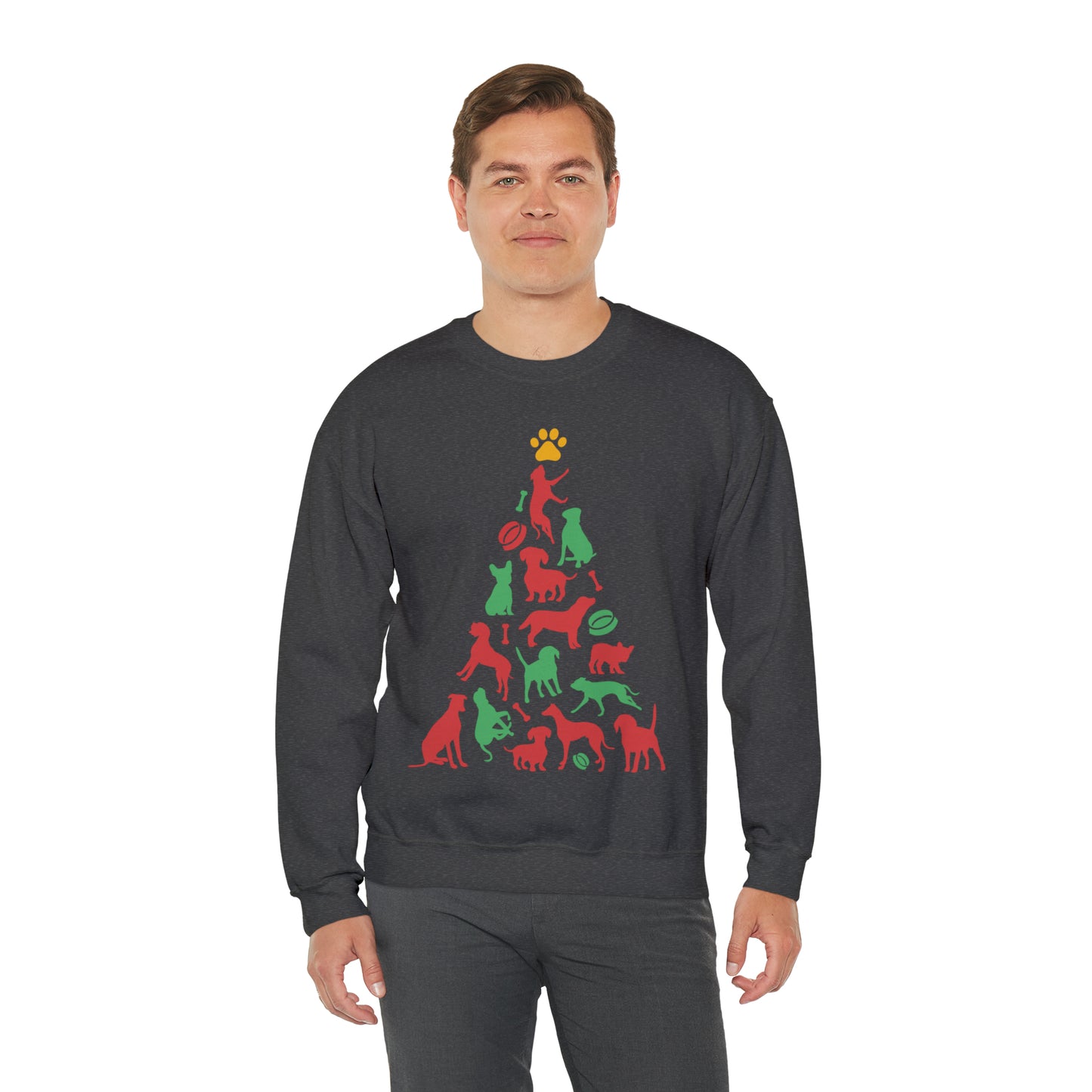 Unisex Heavy Blend™ Crewneck Christmas Ugly Sweatshirt11