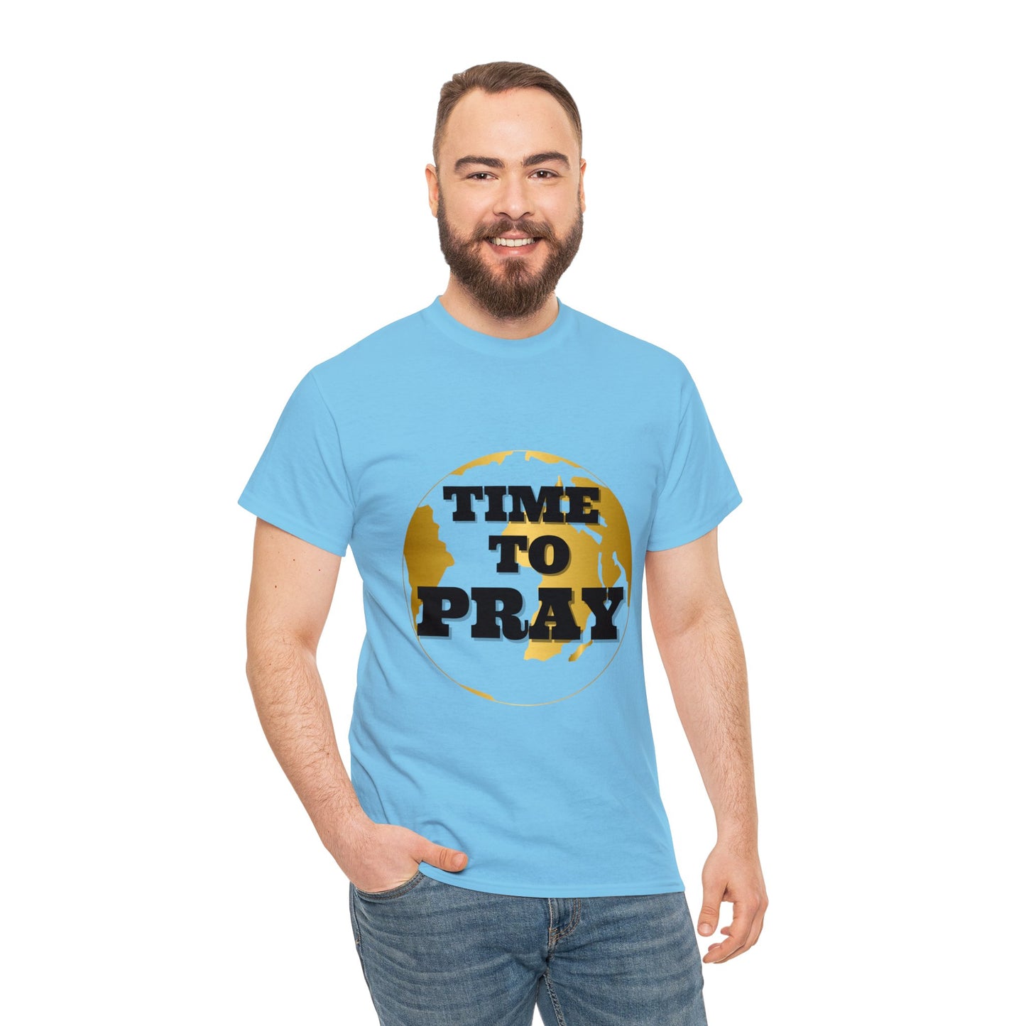 Unisex Heavy Cotton Tee Time to Pray Tee