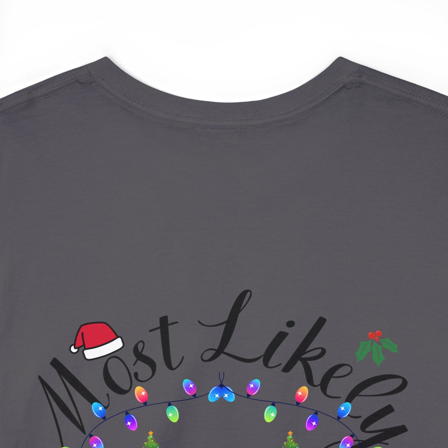 Christmas Ugly Tees Unisex Heavy Cotton Tee get Sassy with Santa