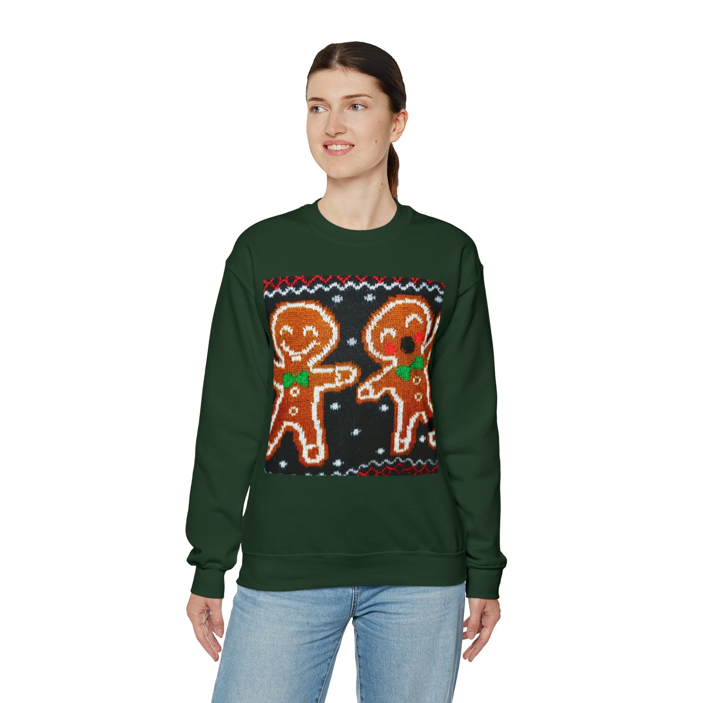 Unisex Heavy Blend™ Crewneck Christmas Ugly Sweatshirt2