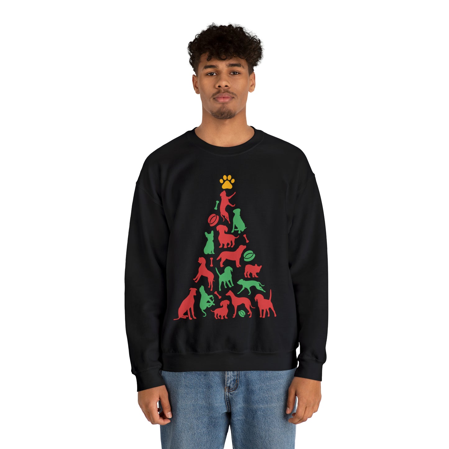 Unisex Heavy Blend™ Crewneck Christmas Ugly Sweatshirt11