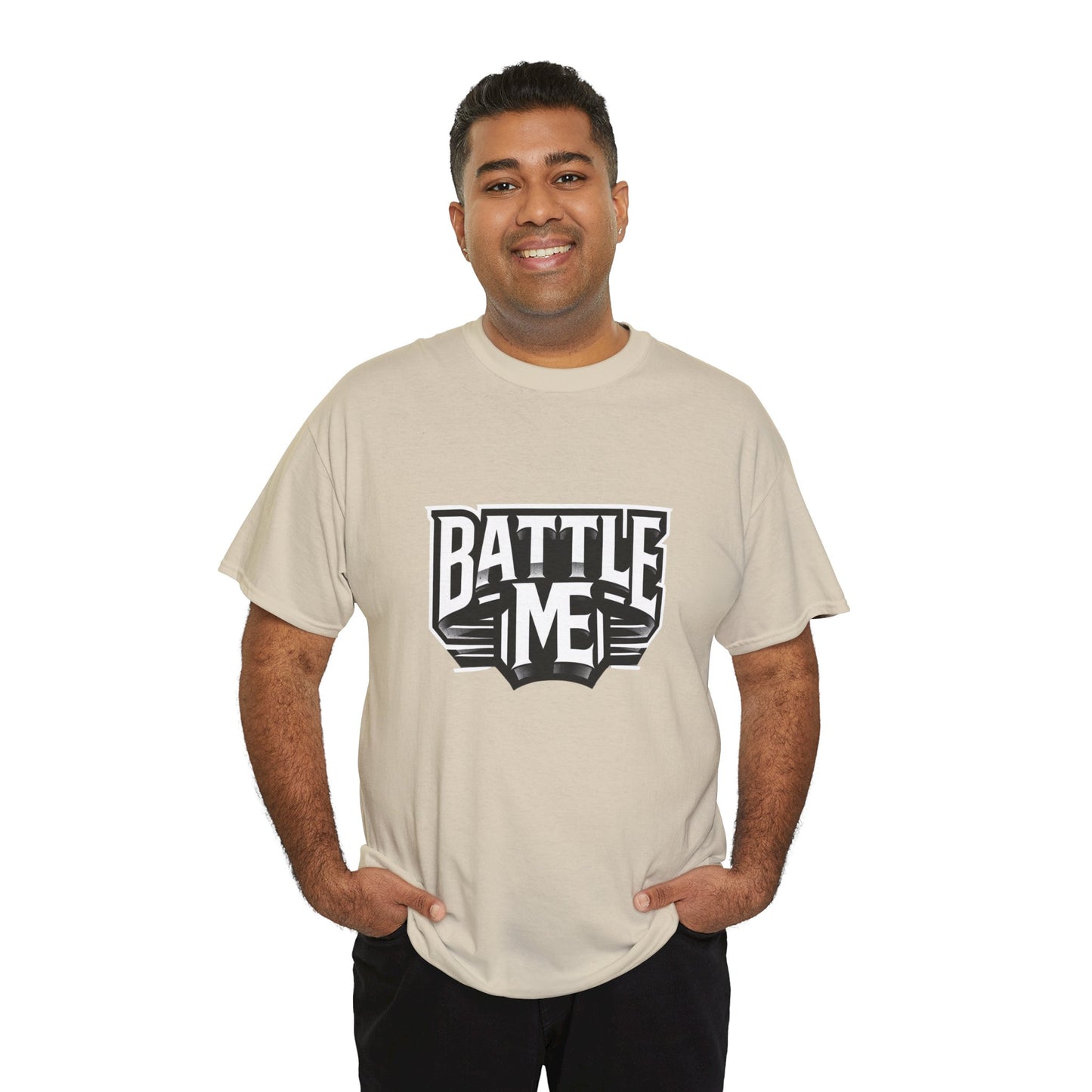 Heavy Cotton Tshirt Unisex for Battle on Live