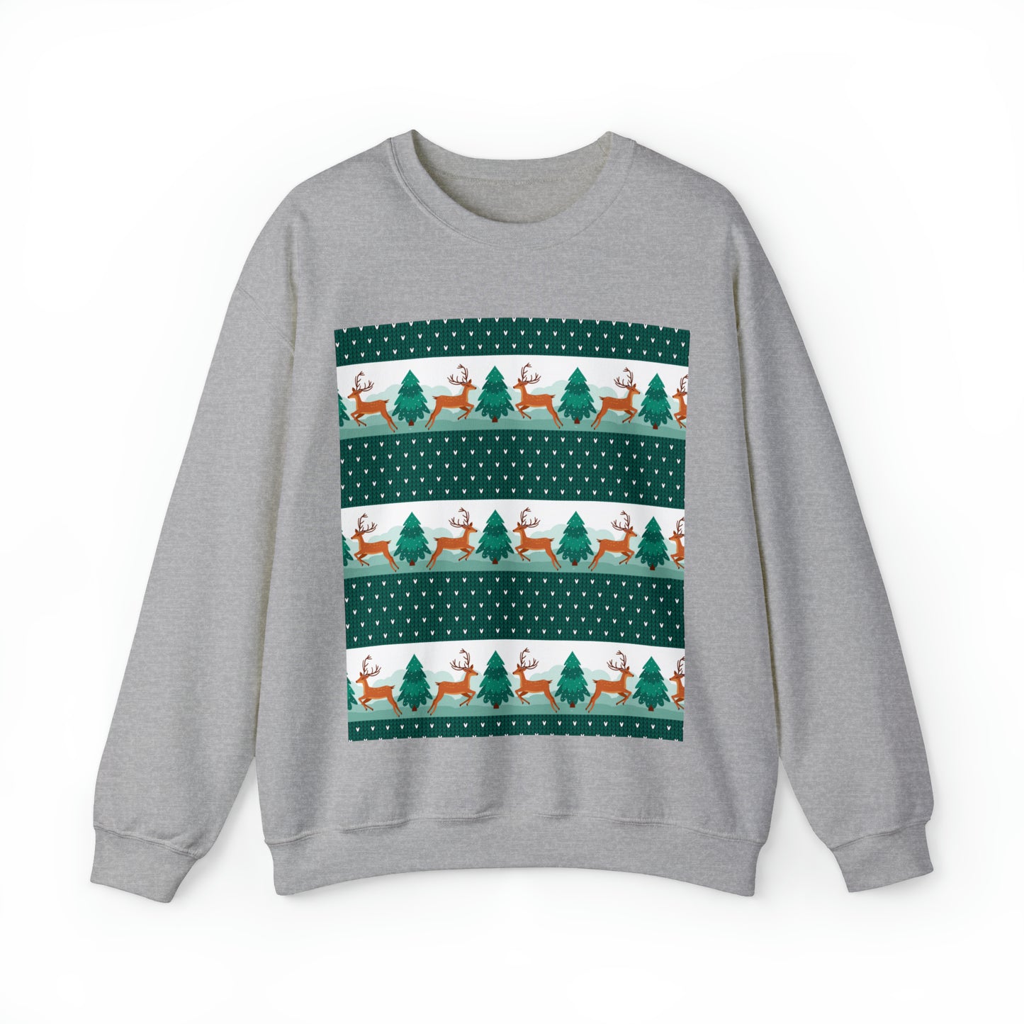 Unisex Heavy Blend™ Crewneck Christmas Ugly Sweatshirt3