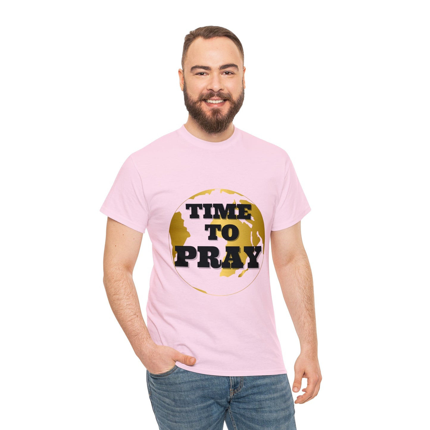 Unisex Heavy Cotton Tee Time to Pray Tee