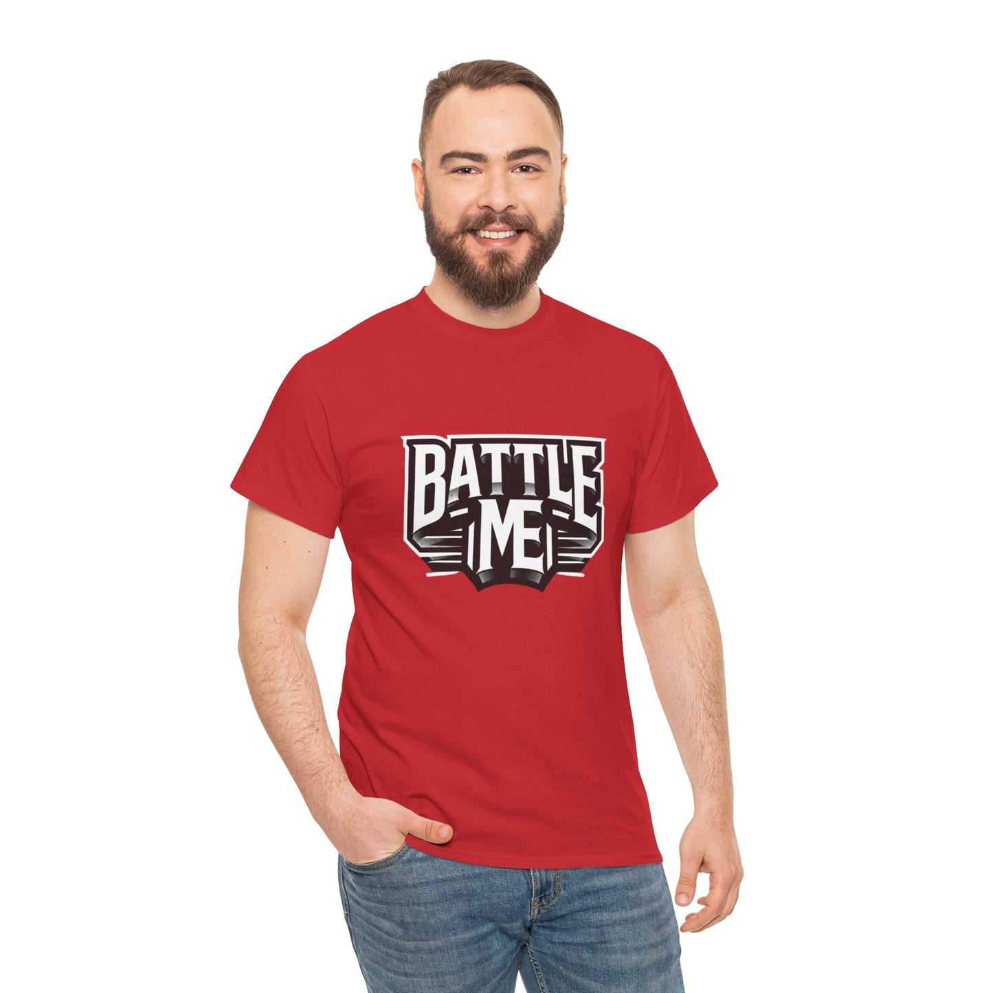 Heavy Cotton Tshirt Unisex for Battle on Live