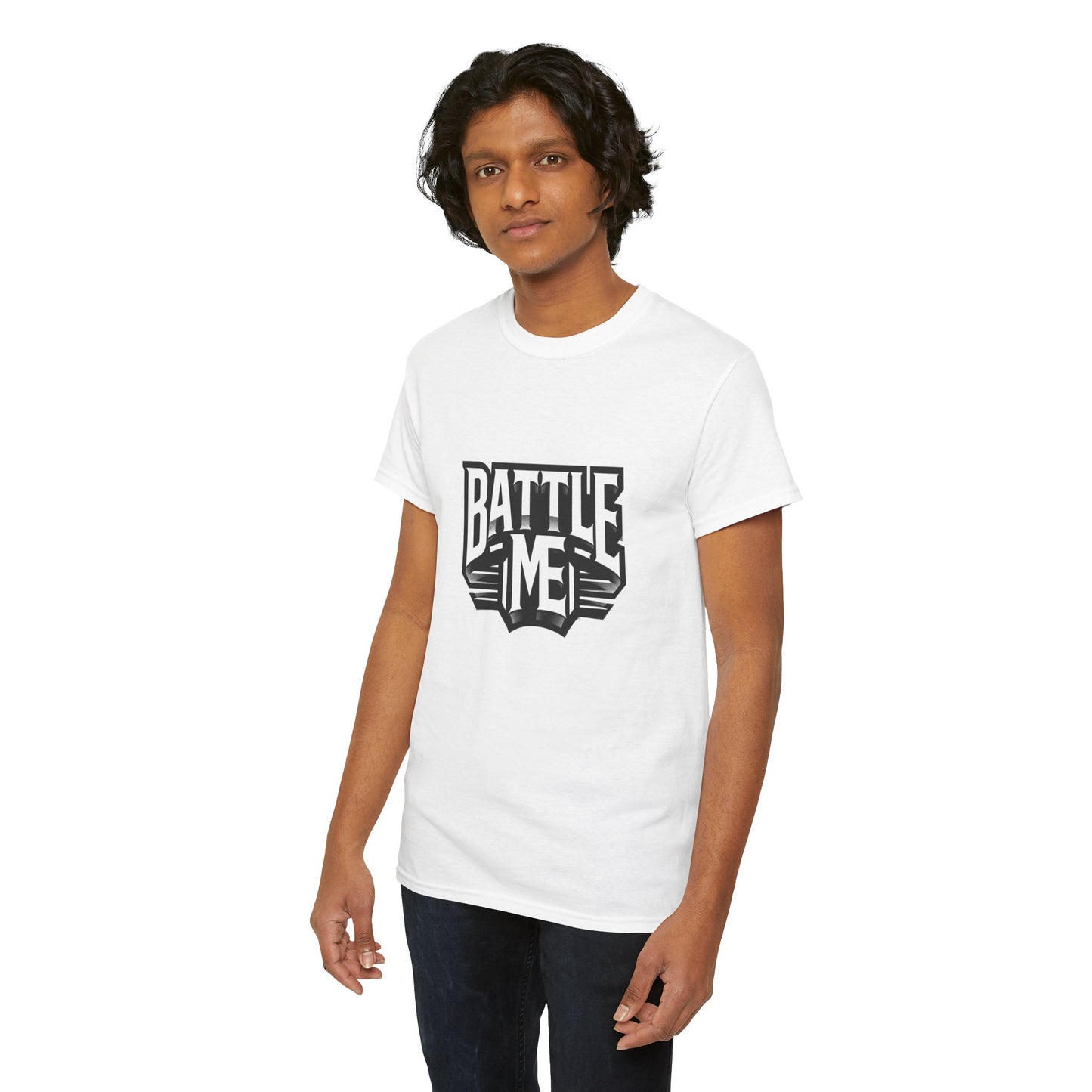 Heavy Cotton Tshirt Unisex for Battle on Live