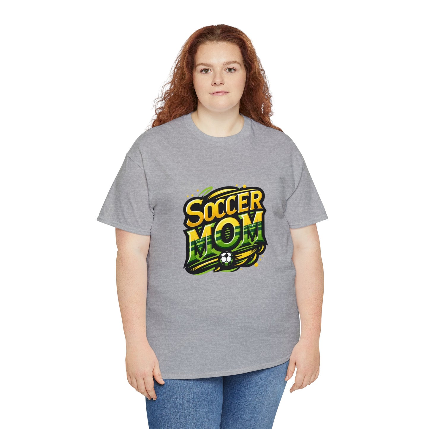 Soccer Mom Unisex Heavy Cotton Tee