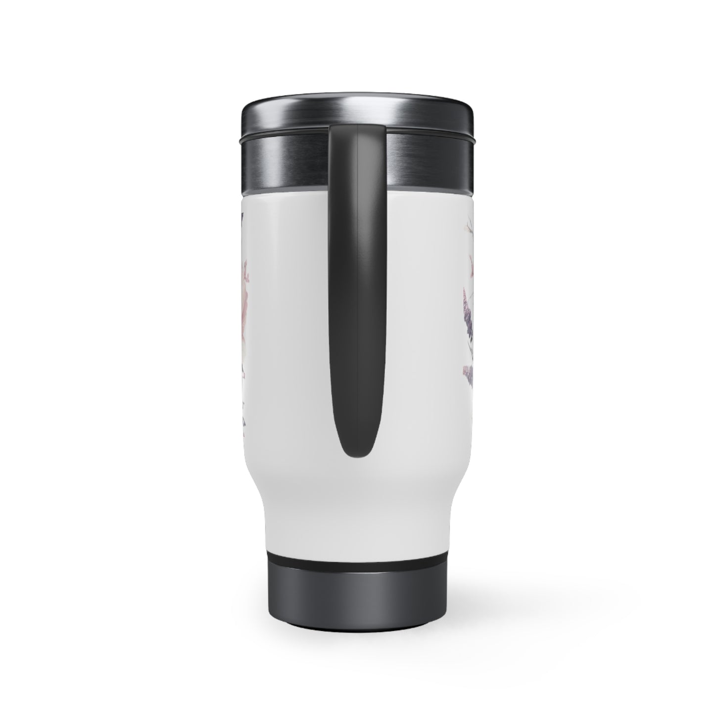 Best Mom Stainless Steel Travel Mug with Handle, 14oz