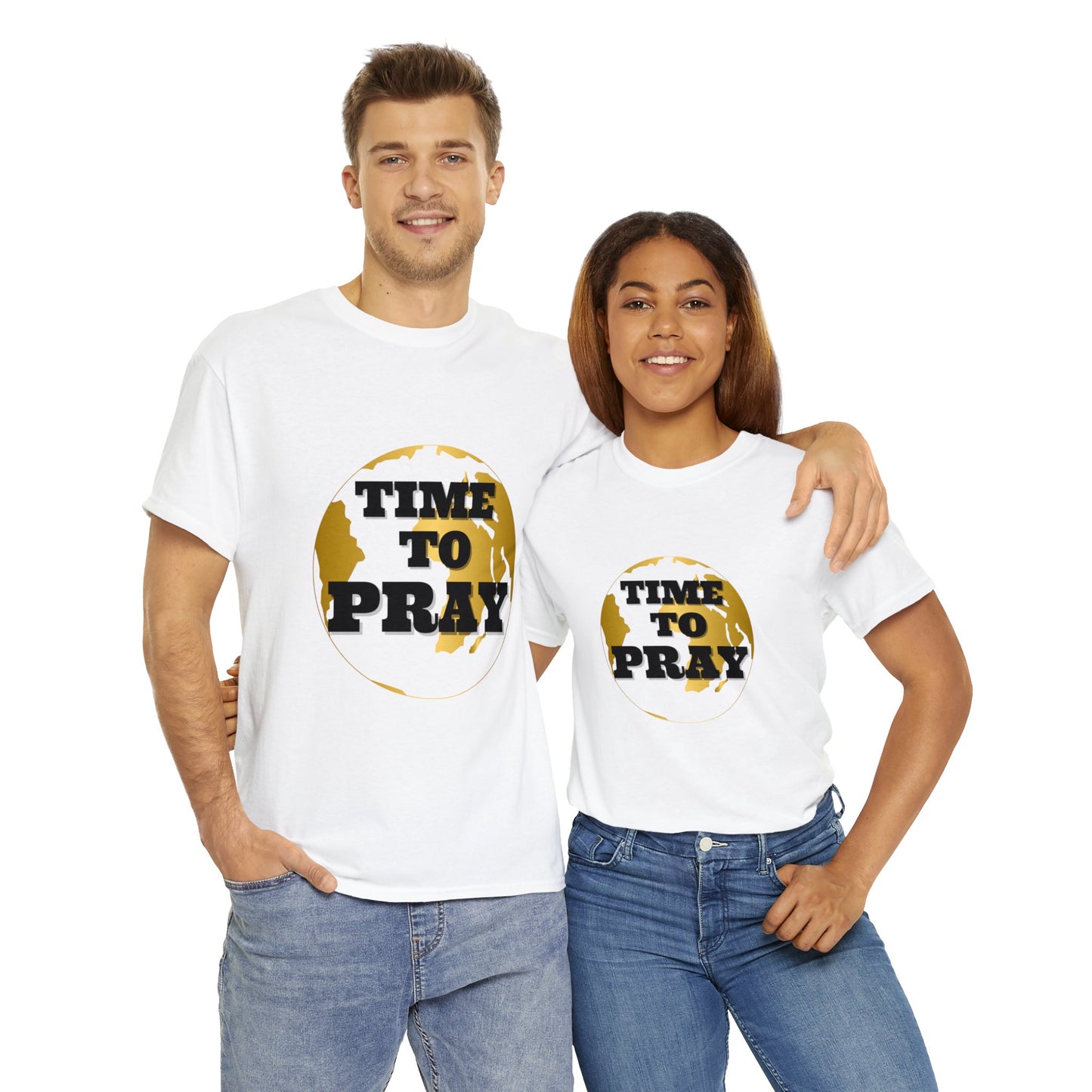 Unisex Heavy Cotton Tee Time to Pray Tee