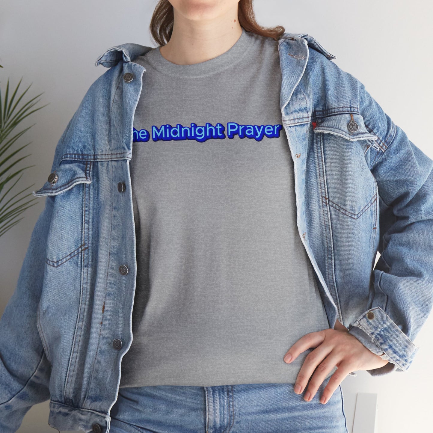 The Midnight Prayer Unisex Heavy Cotton Tee