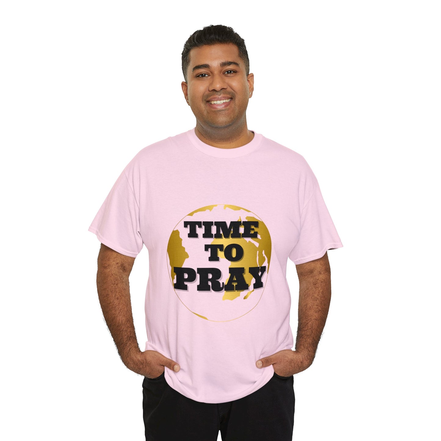 Unisex Heavy Cotton Tee Time to Pray Tee