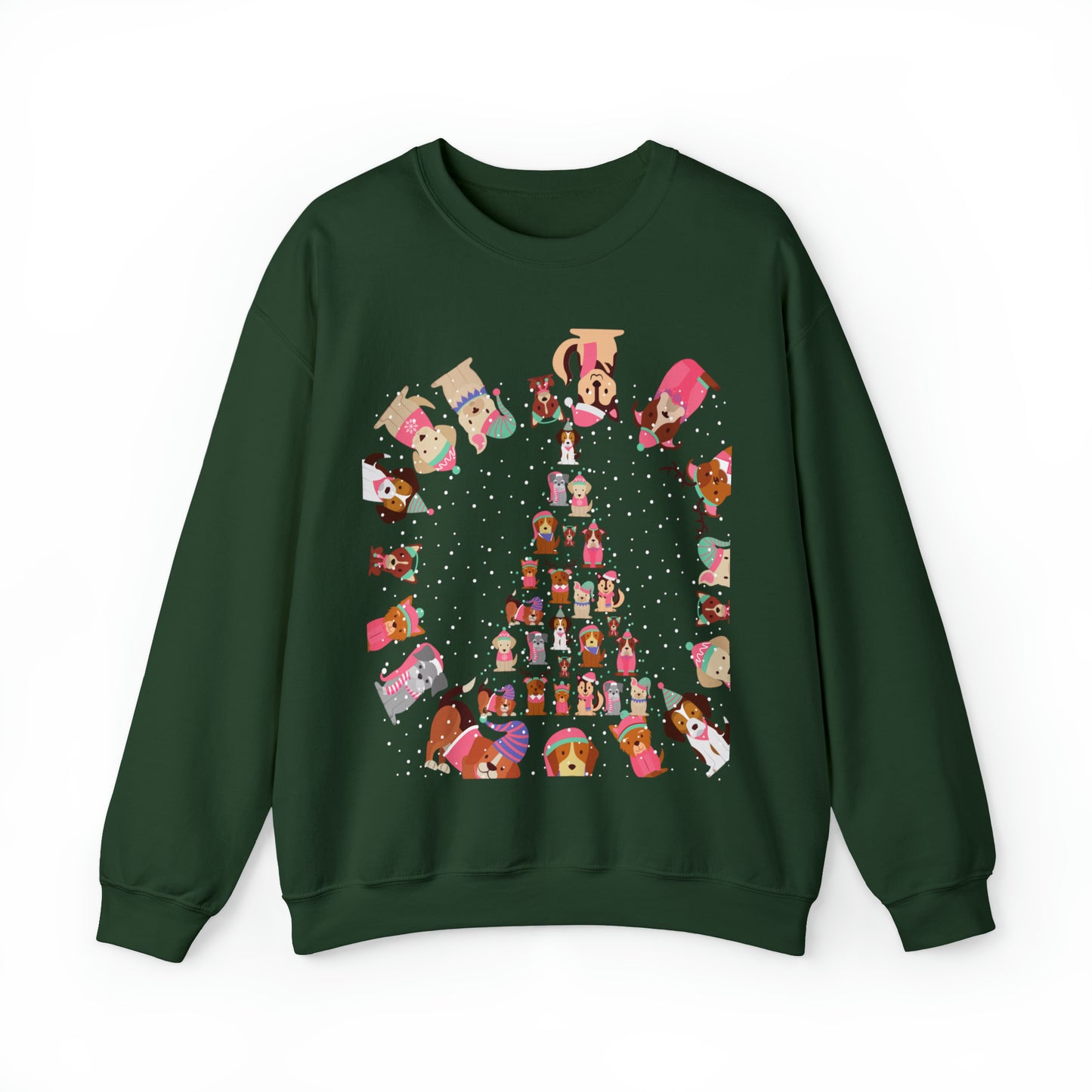 Unisex Heavy Blend™ Crewneck Christmas Ugly Sweatshirt6