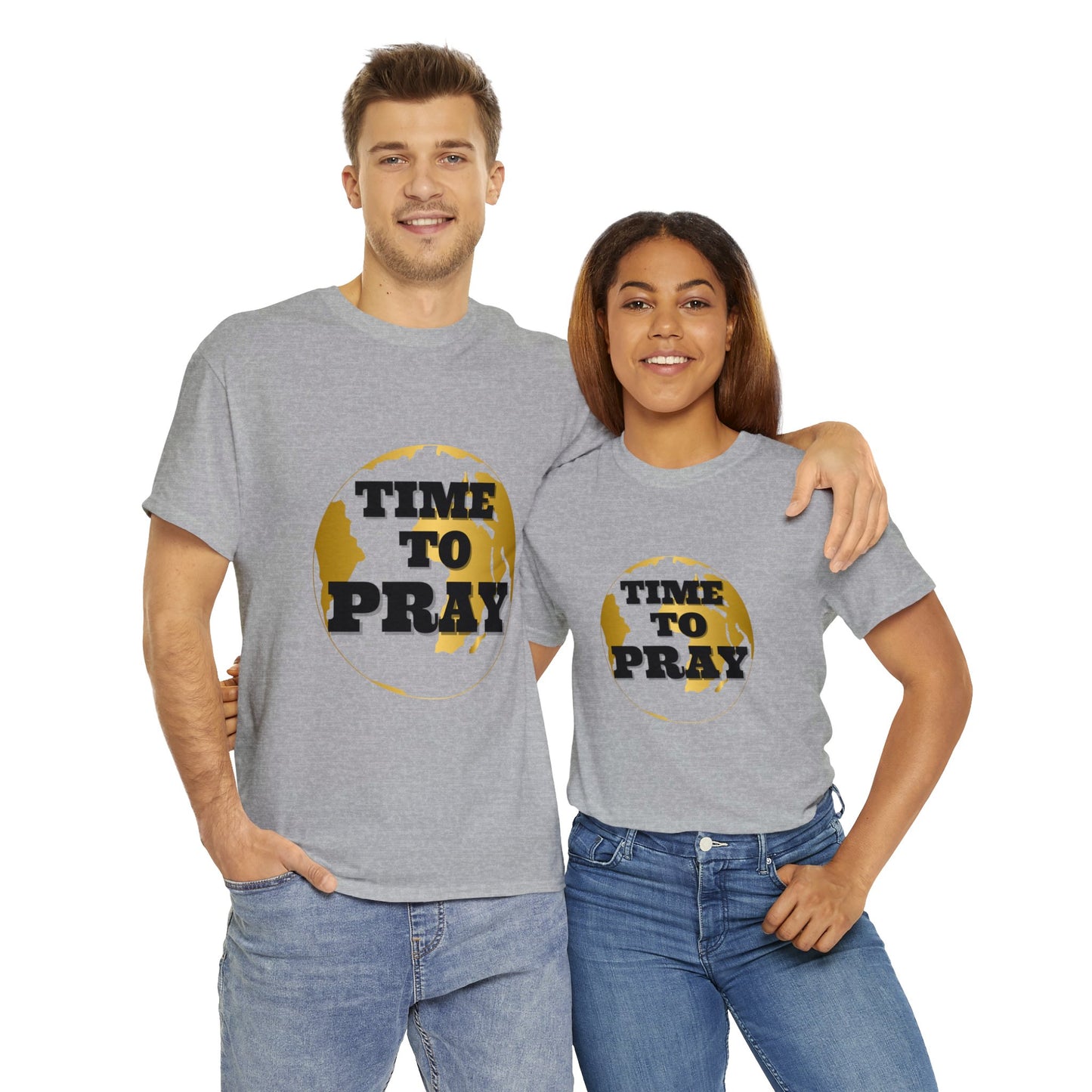 Unisex Heavy Cotton Tee Time to Pray Tee