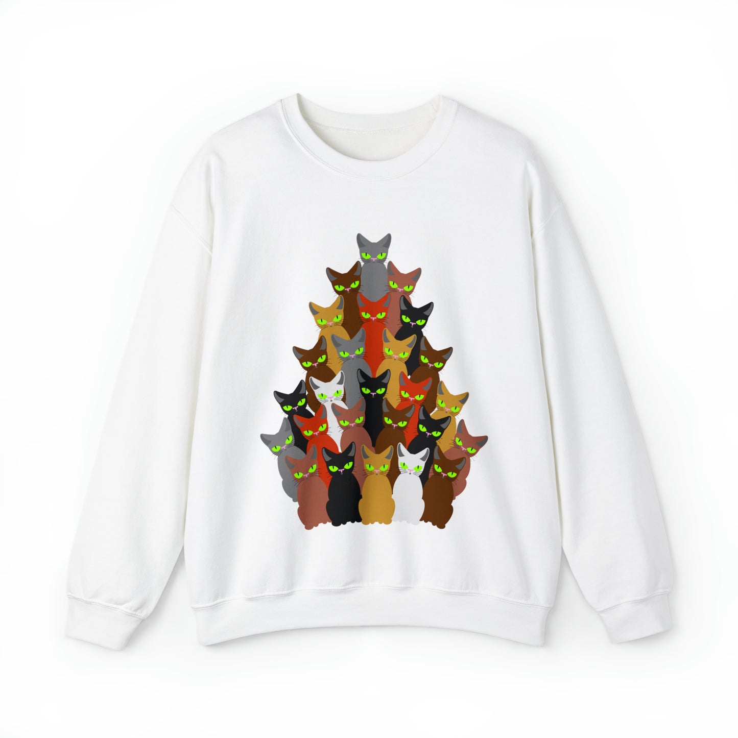 Unisex Heavy Blend™ Crewneck Christmas Ugly Sweatshirt12