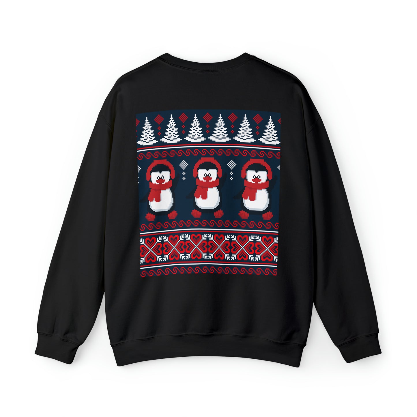 Unisex Heavy Blend™ Crewneck Christmas Ugly Sweatshirt16