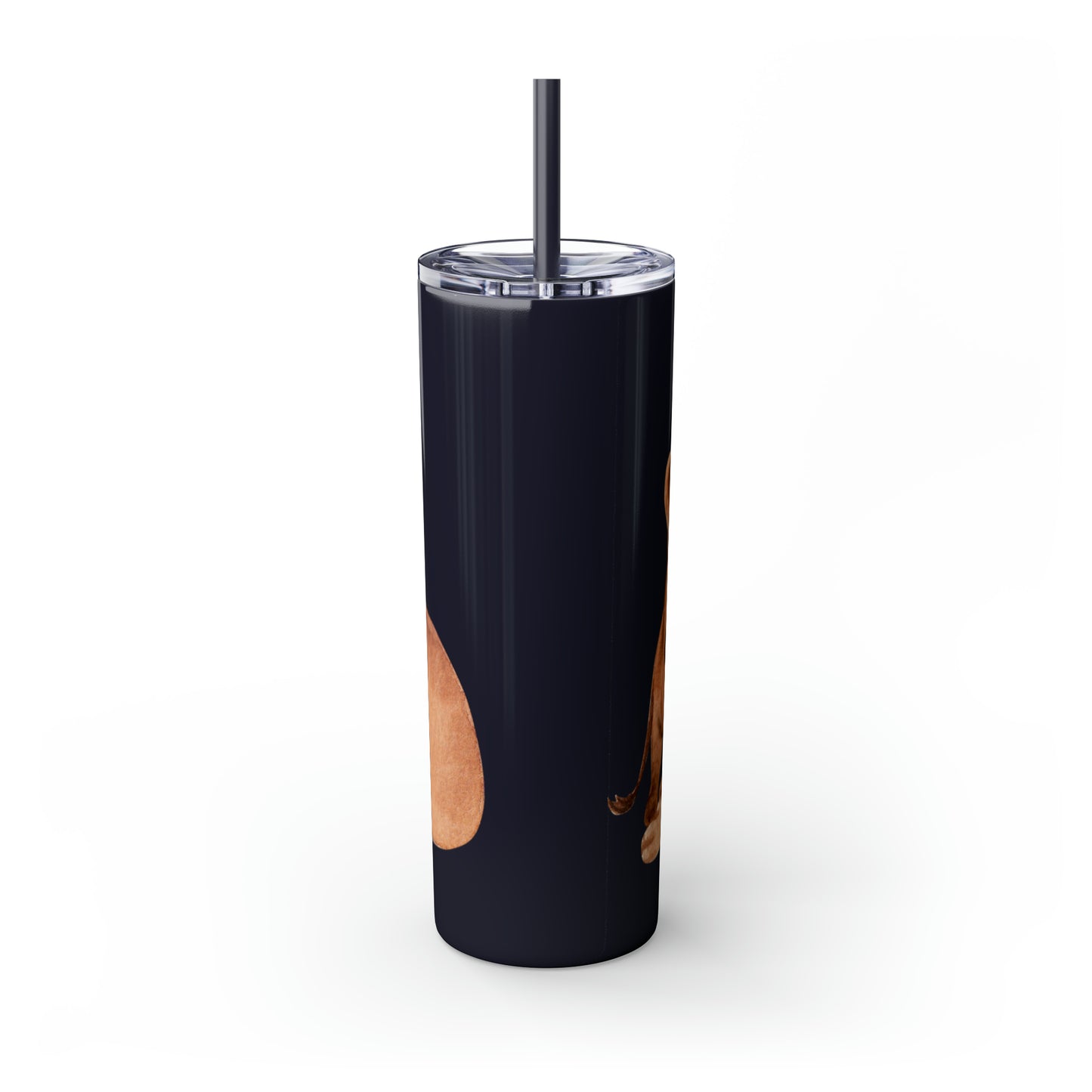 Skinny Tumbler with Straw 20oz - Lion