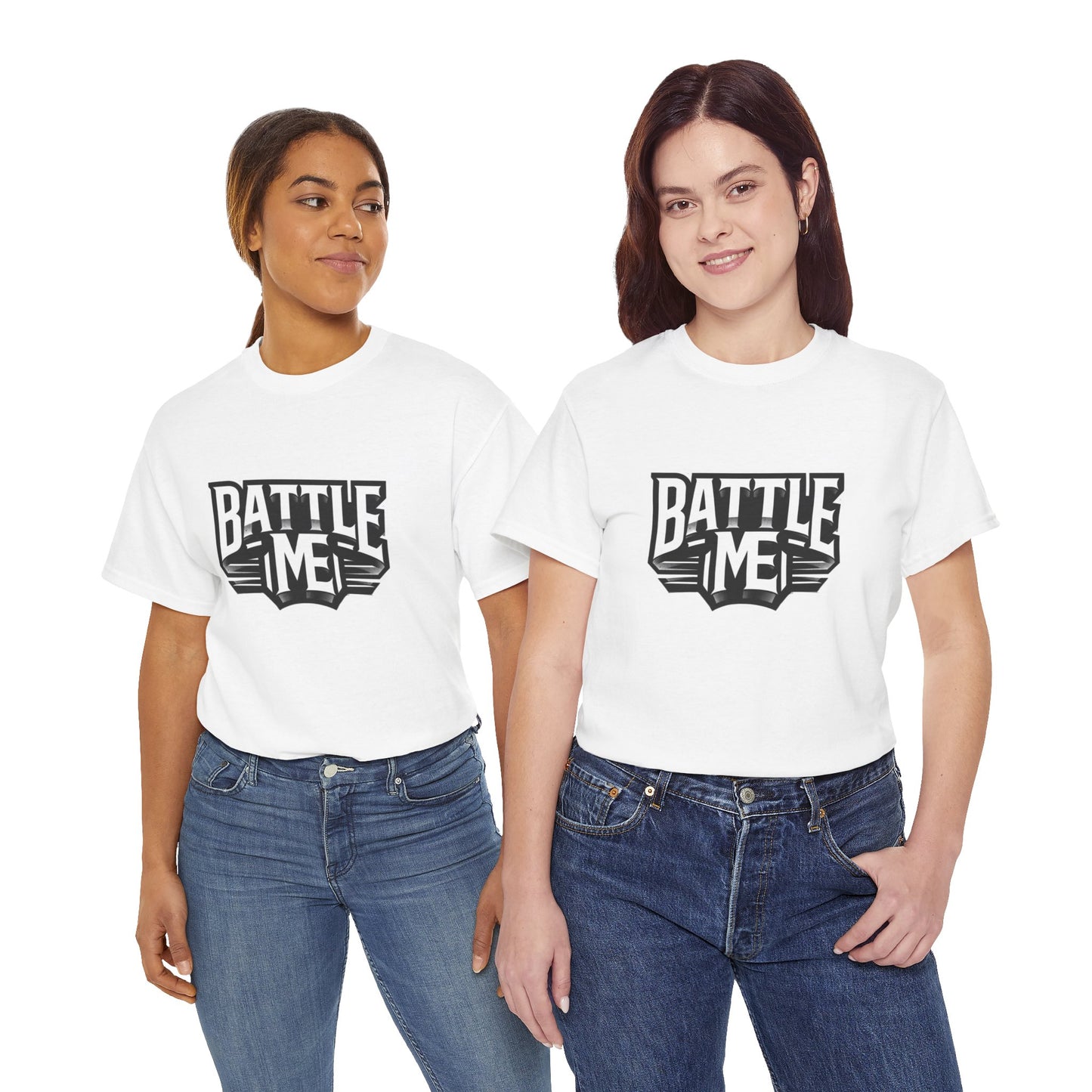 Heavy Cotton Tshirt Unisex for Battle on Live