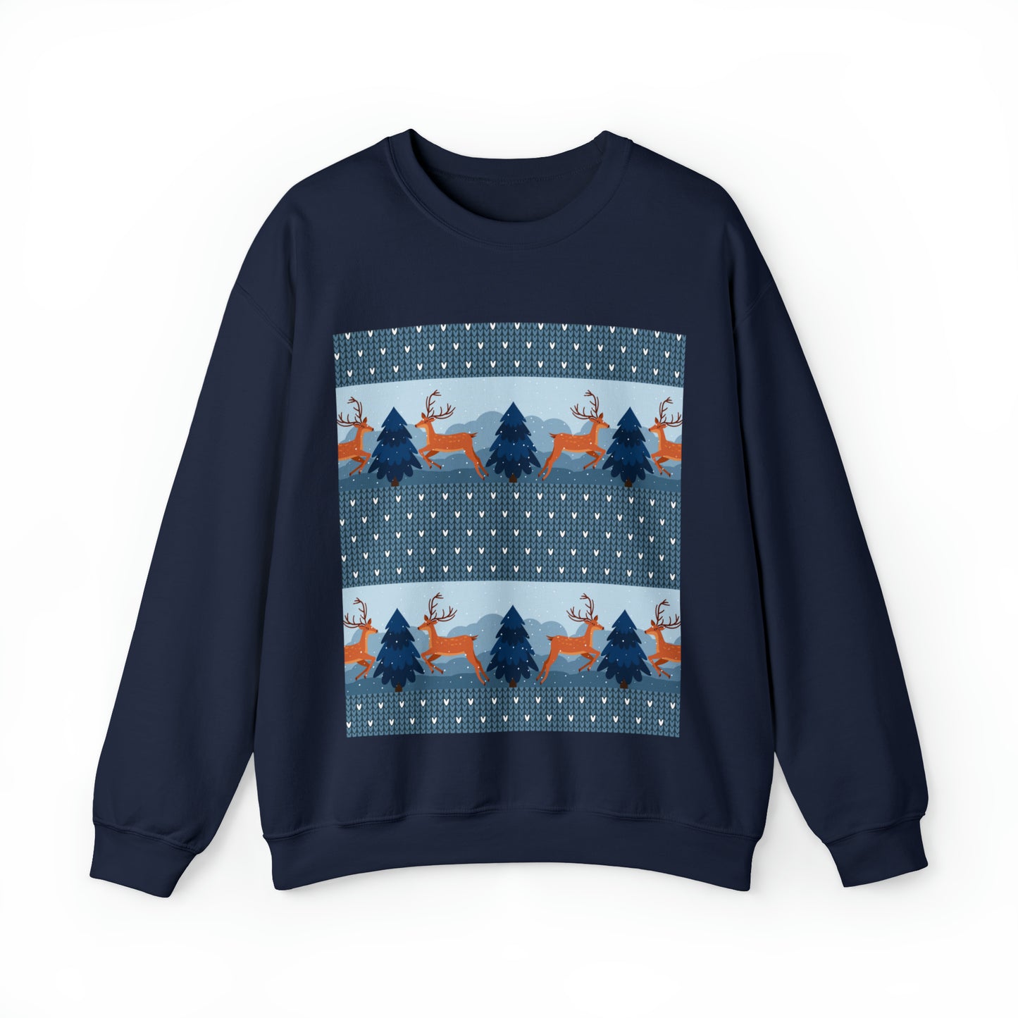 Unisex Heavy Blend™ Crewneck Christmas Ugly Sweatshirt22