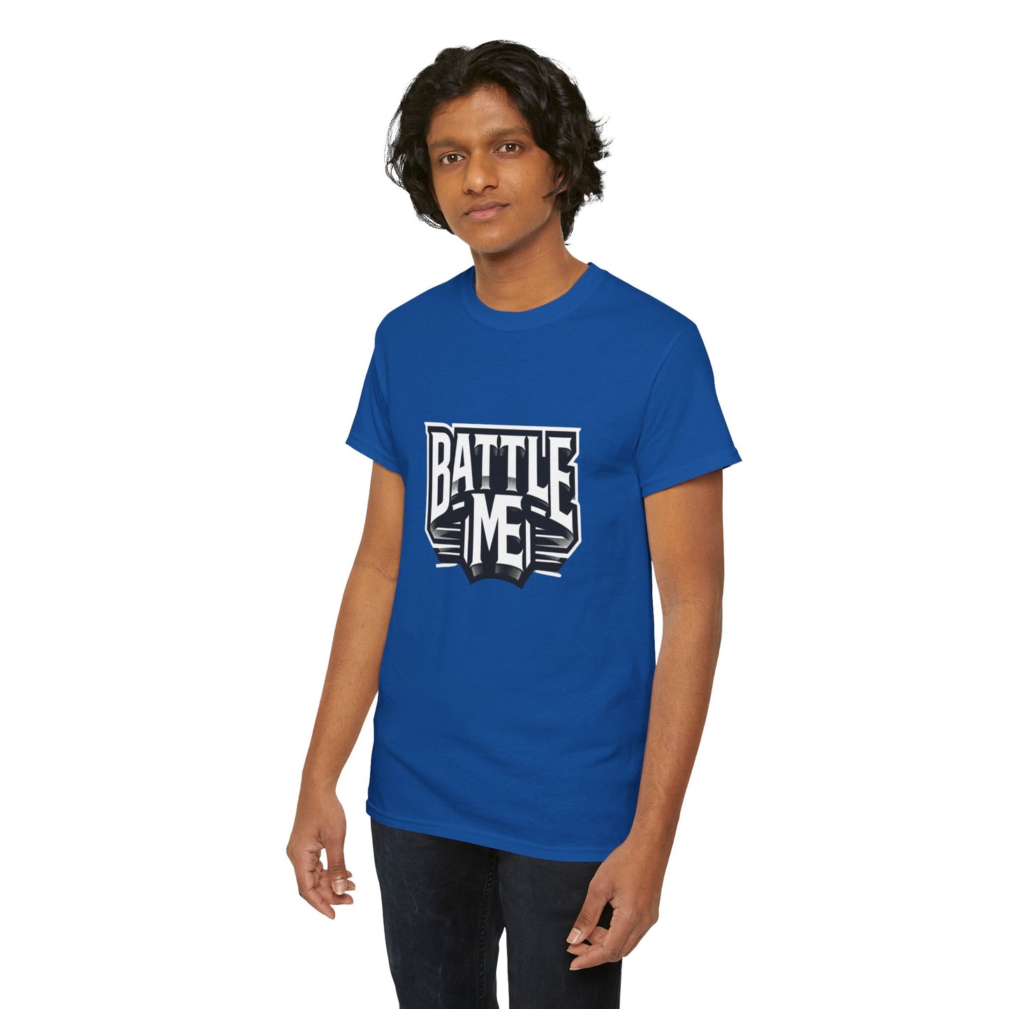 Heavy Cotton Tshirt Unisex for Battle on Live