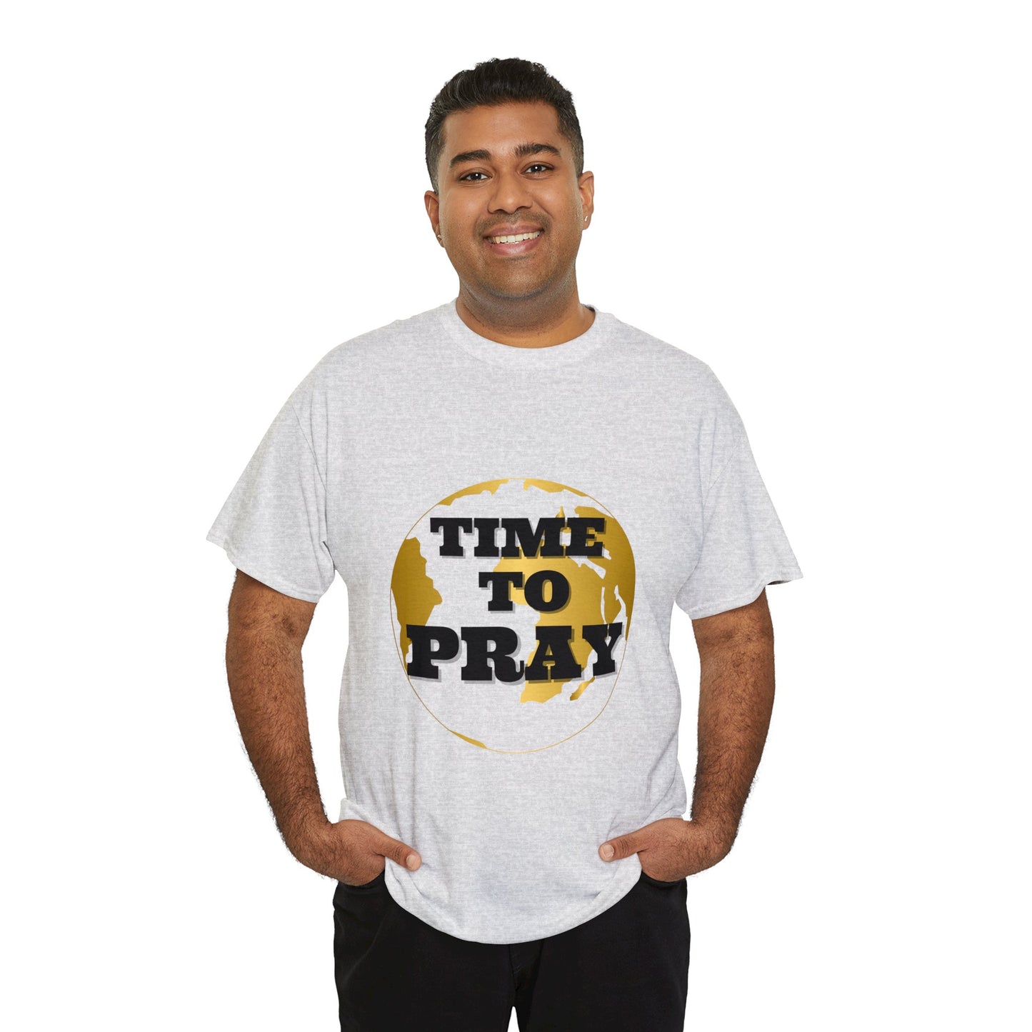 Unisex Heavy Cotton Tee Time to Pray Tee