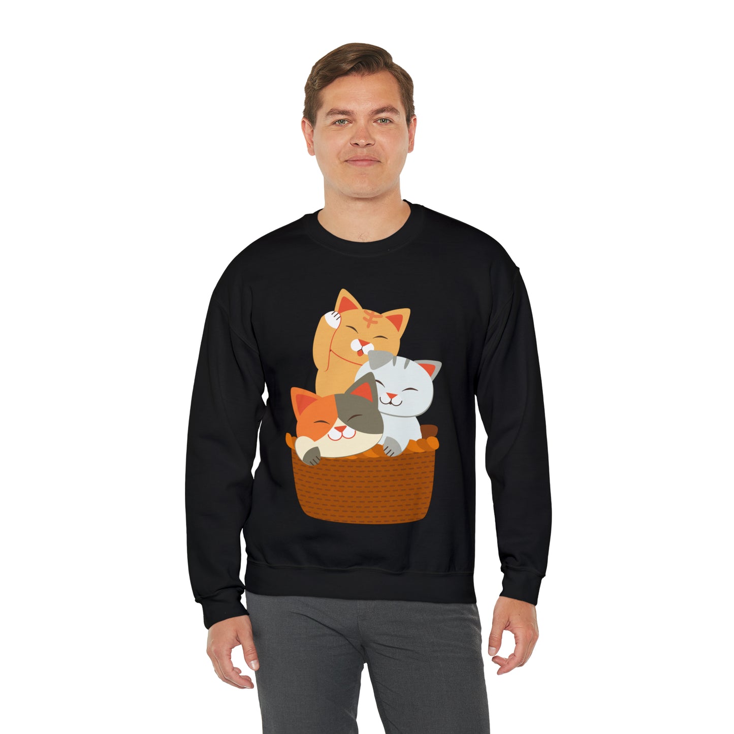 Unisex Heavy Blend™ Crewneck Christmas Ugly Sweatshirt7