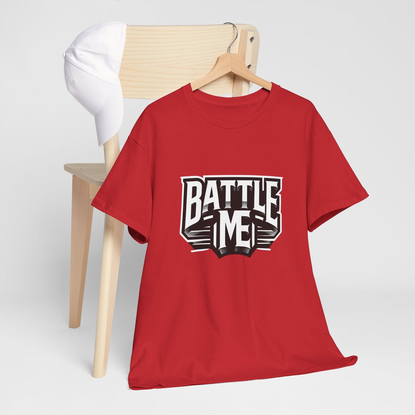 Heavy Cotton Tshirt Unisex for Battle on Live