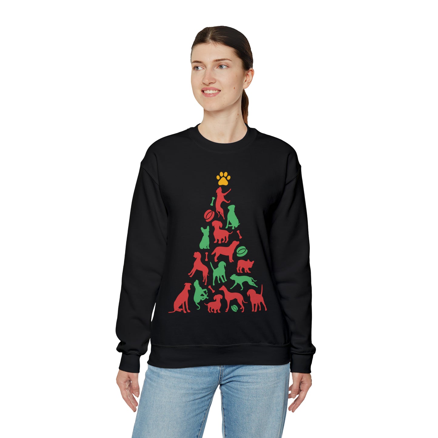 Unisex Heavy Blend™ Crewneck Christmas Ugly Sweatshirt11