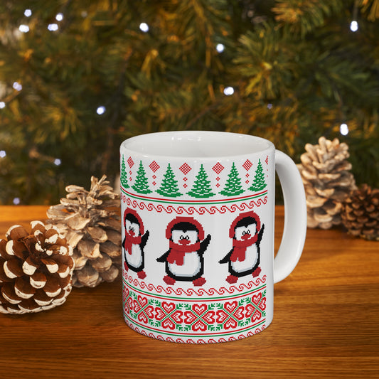 Ugly Christmas Ceramic Mug4 11oz