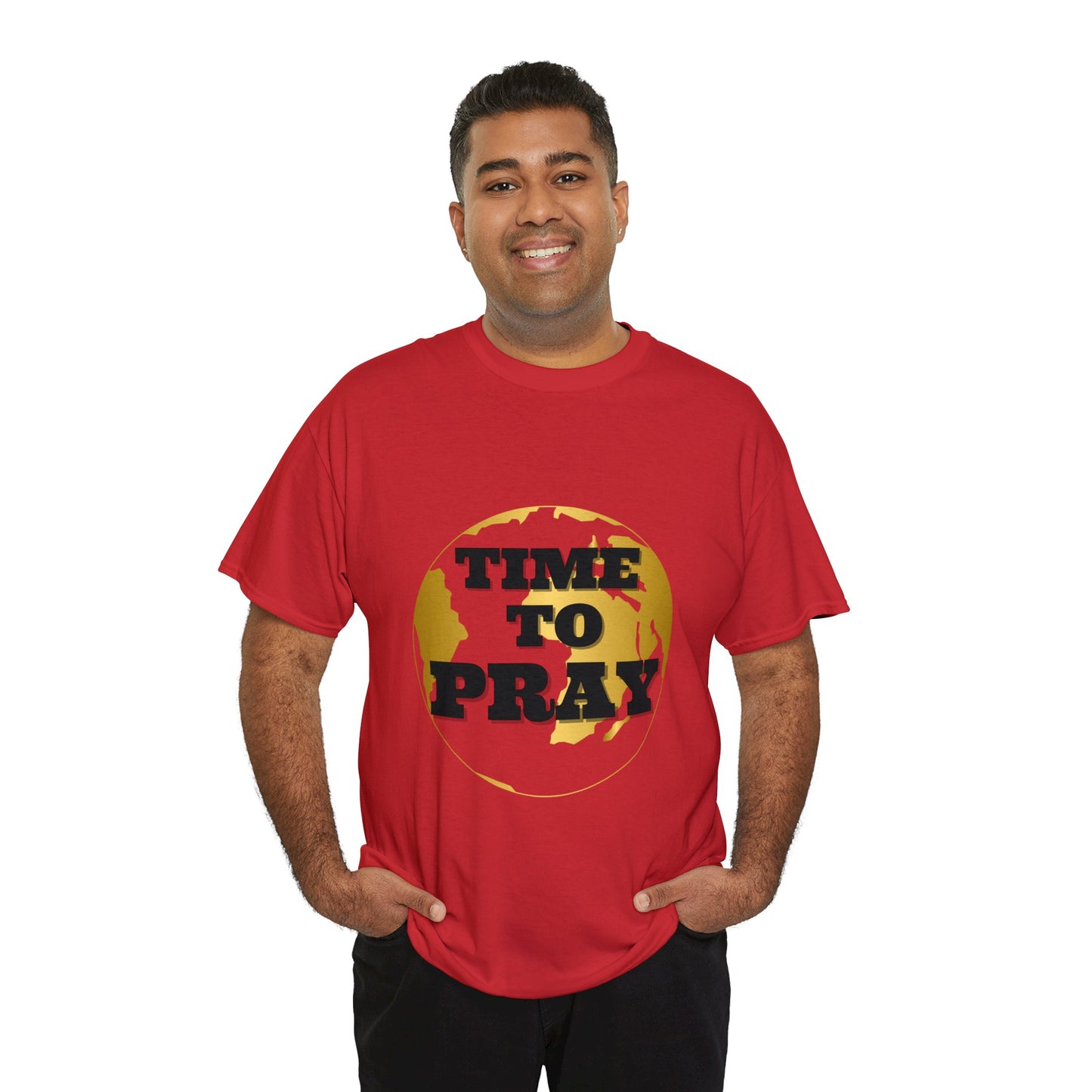 Unisex Heavy Cotton Tee Time to Pray Tee