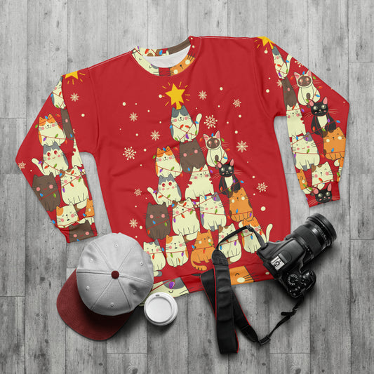 Christmas Ugly Sweater All Over Print Unisex Sweatshirt 3