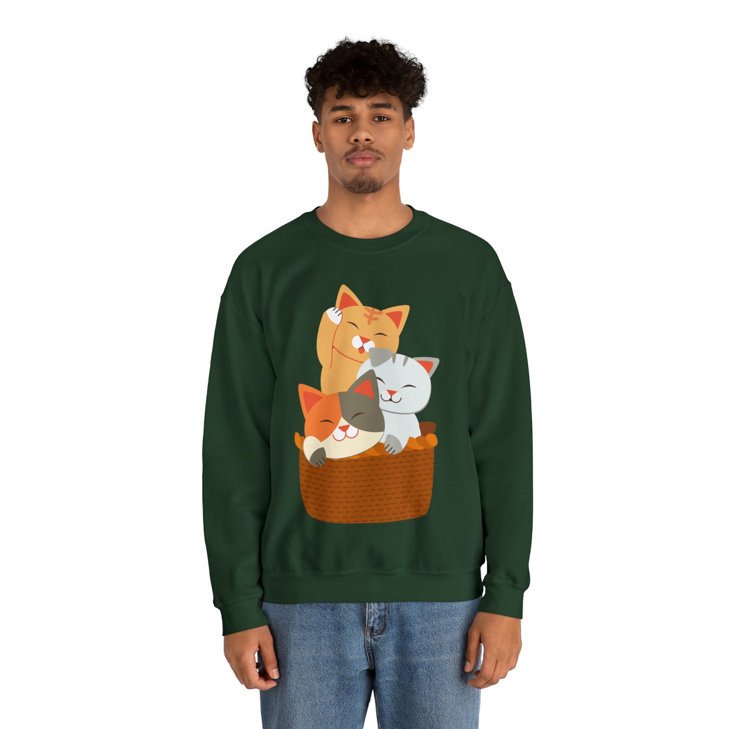 Unisex Heavy Blend™ Crewneck Christmas Ugly Sweatshirt7