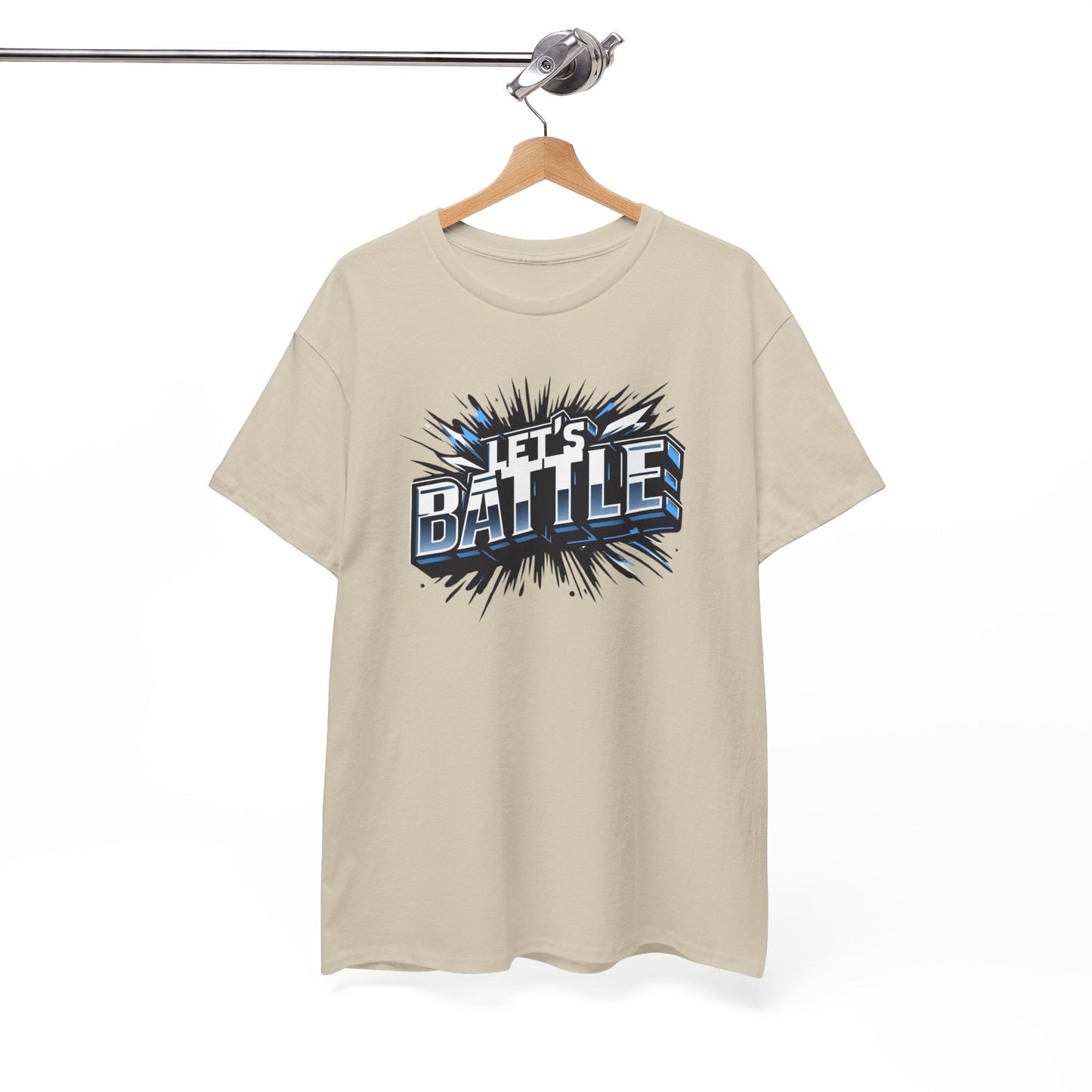 Heavy Cotton Tshirt for Male and Female Lets Battle