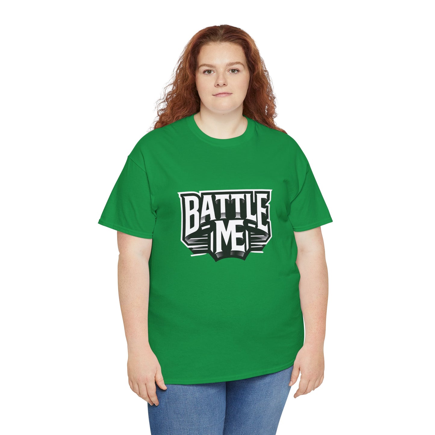 Heavy Cotton Tshirt Unisex for Battle on Live