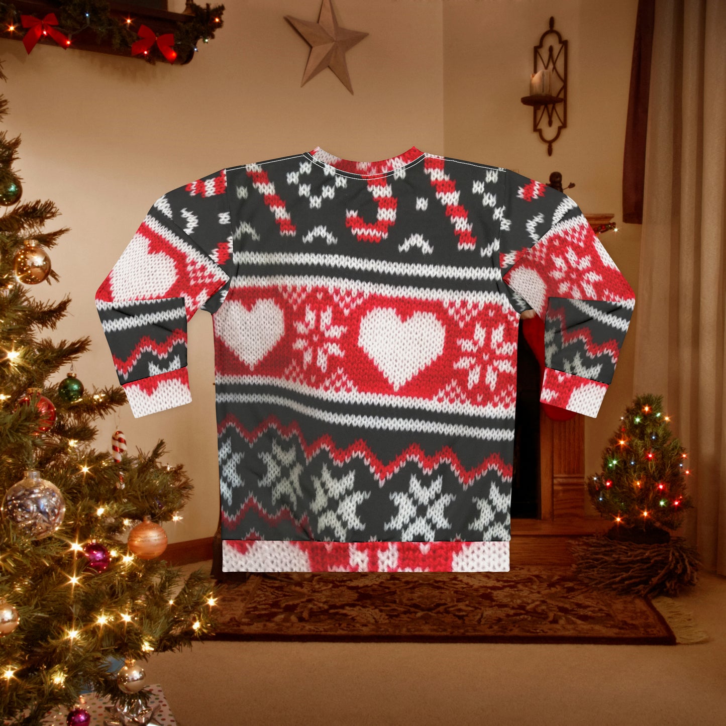 Christmas Ugly Sweater All Over Print Unisex Sweatshirt 1