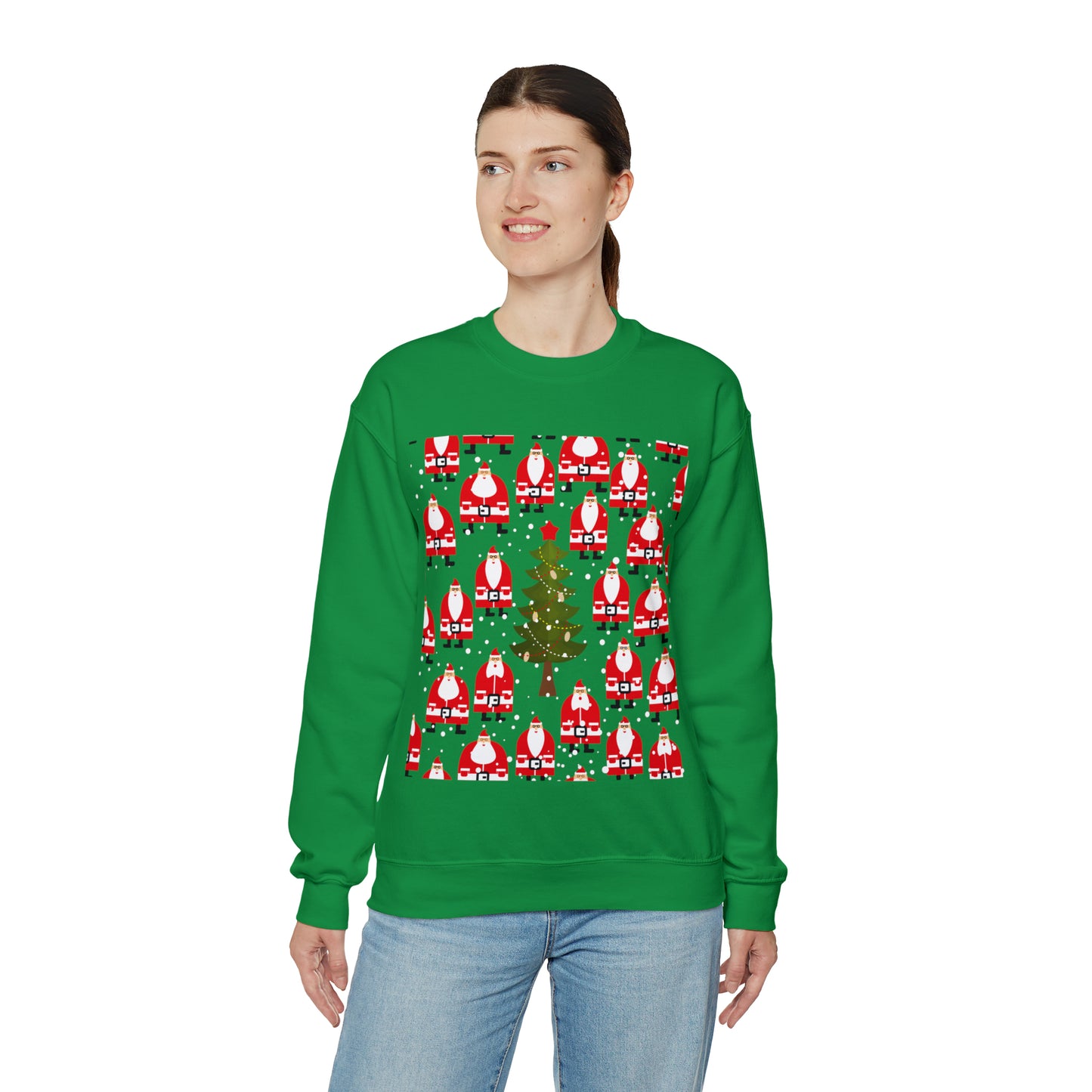 Unisex Heavy Blend™ Crewneck Christmas Ugly Sweatshirt9