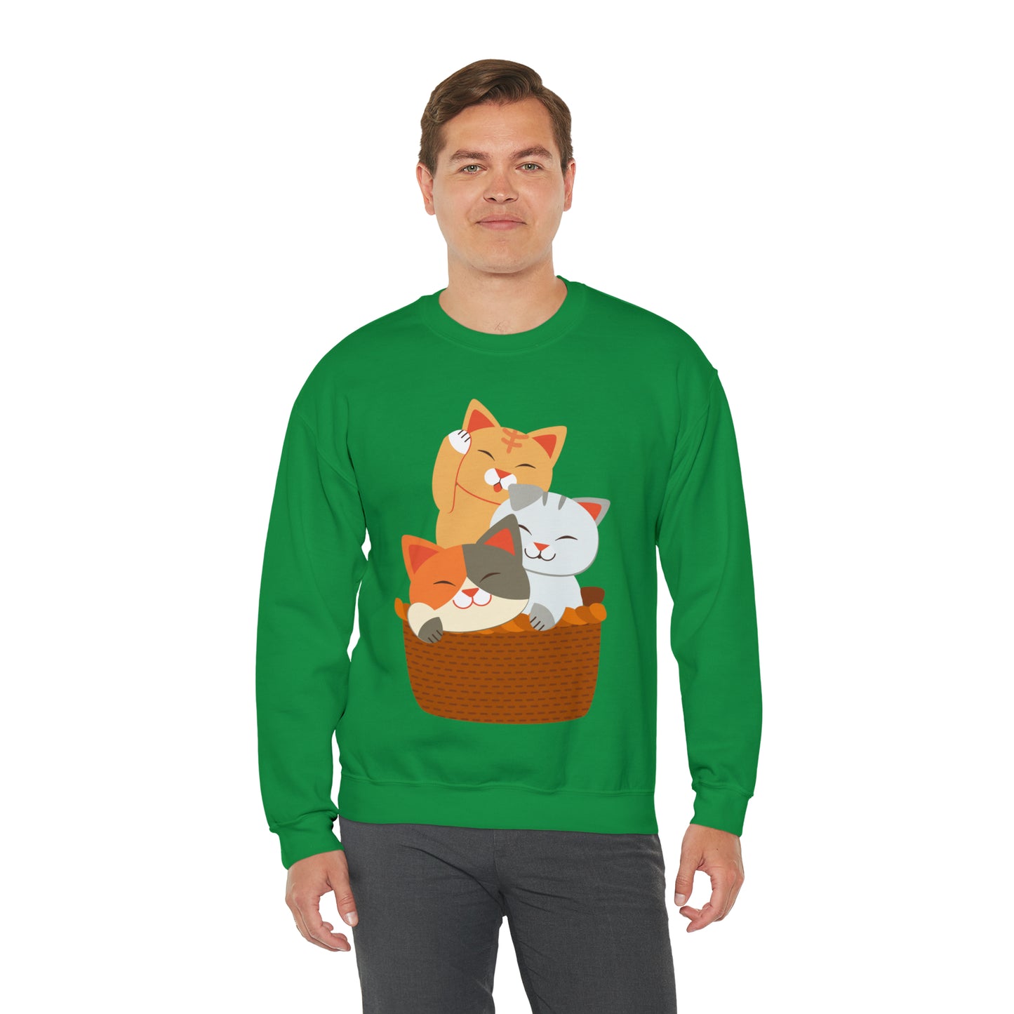 Unisex Heavy Blend™ Crewneck Christmas Ugly Sweatshirt7