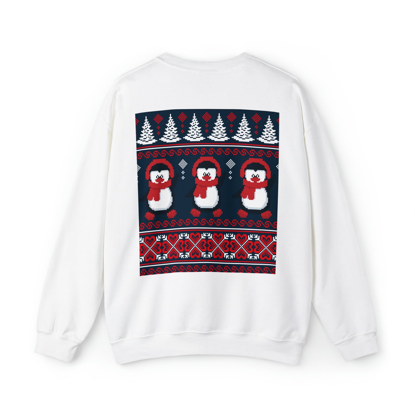 Unisex Heavy Blend™ Crewneck Christmas Ugly Sweatshirt16