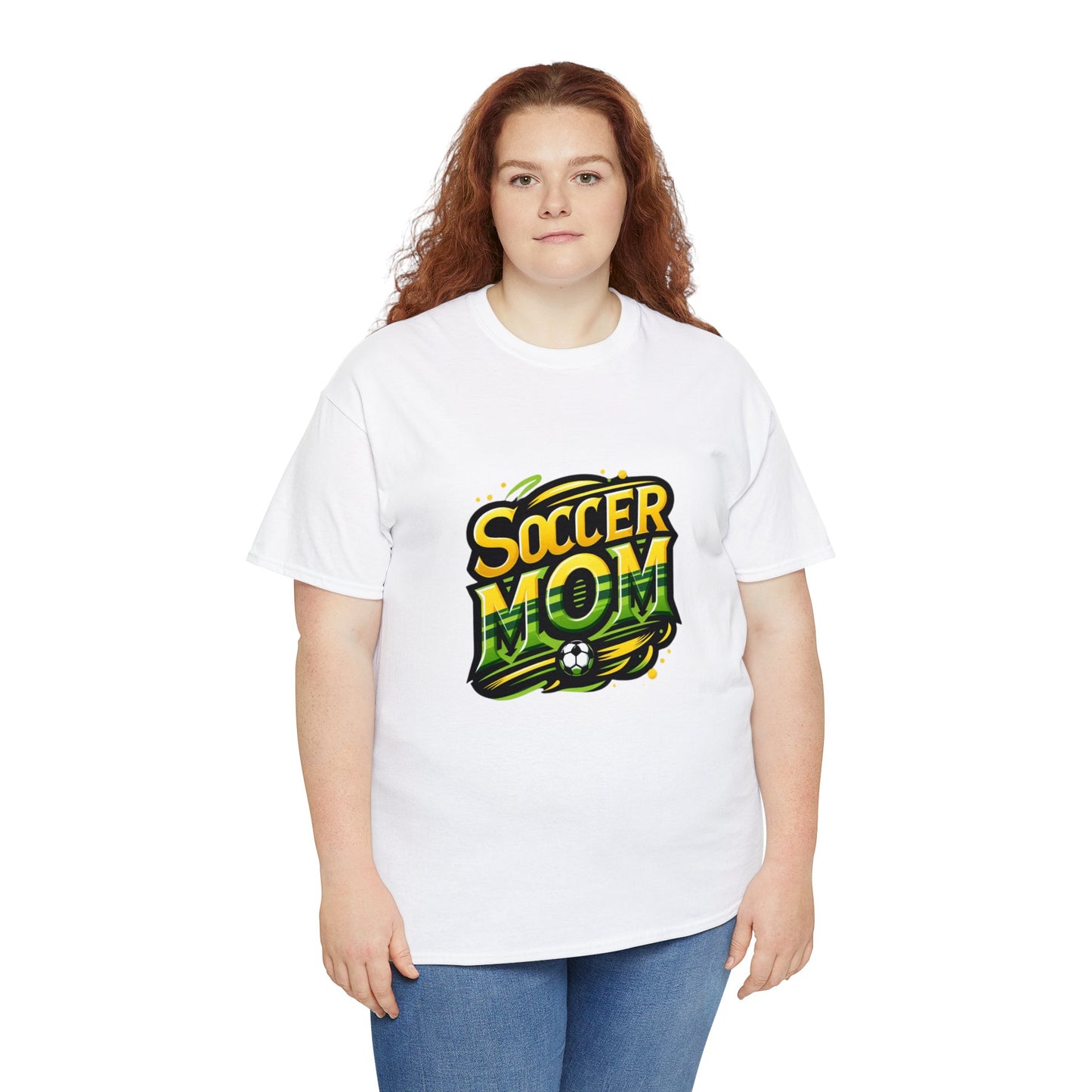 Soccer Mom Unisex Heavy Cotton Tee