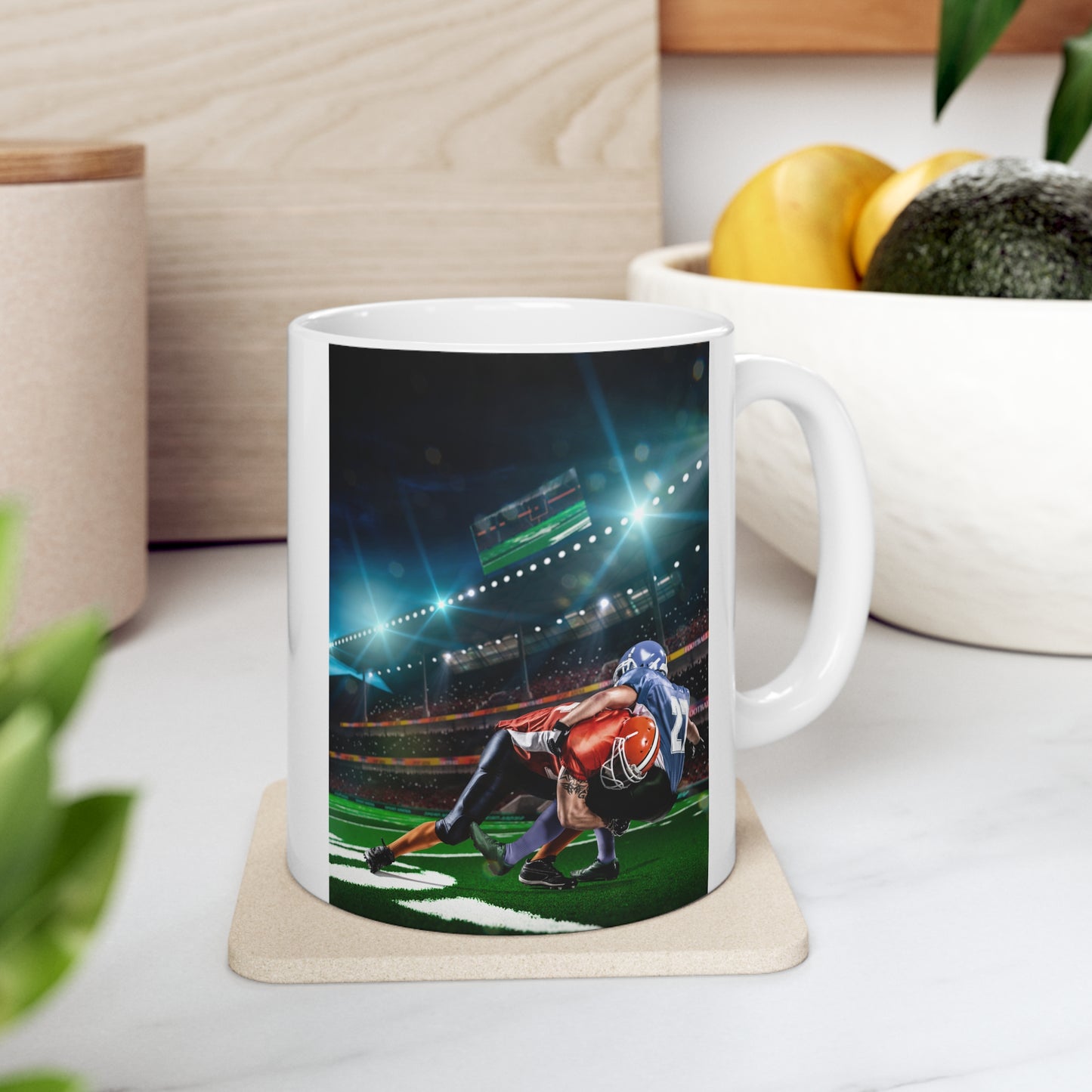 Got Him Ceramic Mug 11oz Football Sports Edition