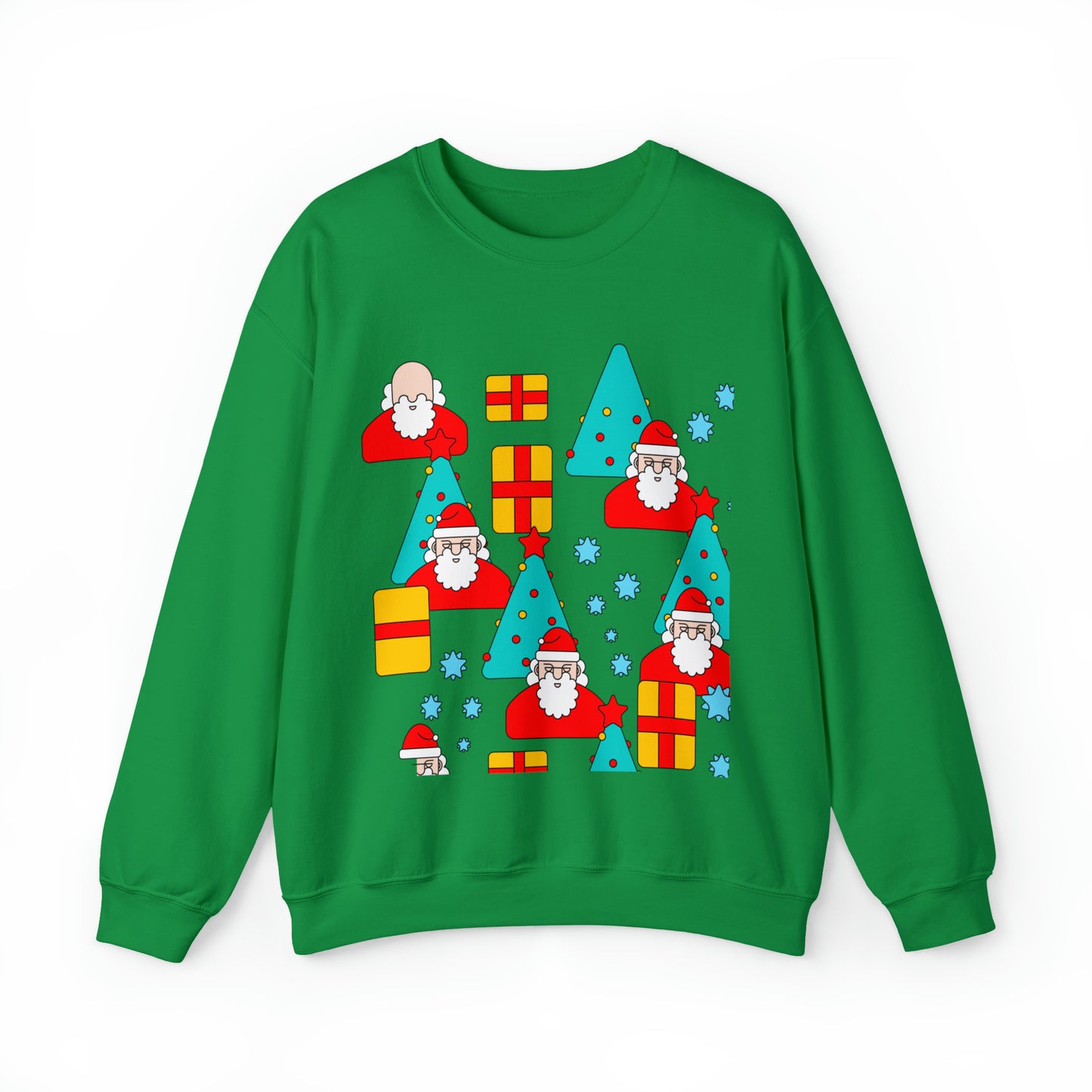 Unisex Heavy Blend™ Crewneck Christmas Ugly Sweatshirt20