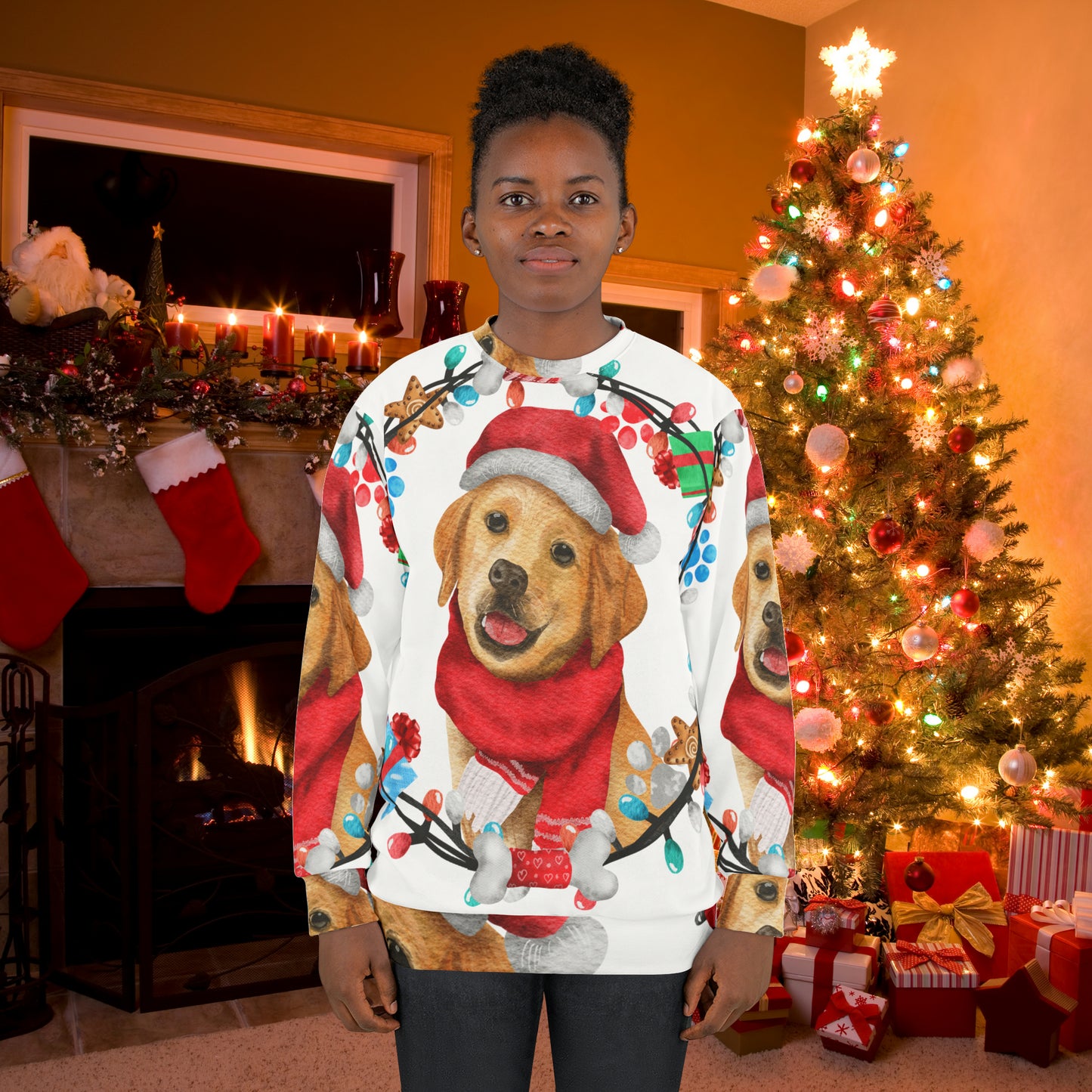 Christmas Ugly Sweater All Over Print Unisex Sweatshirt 11